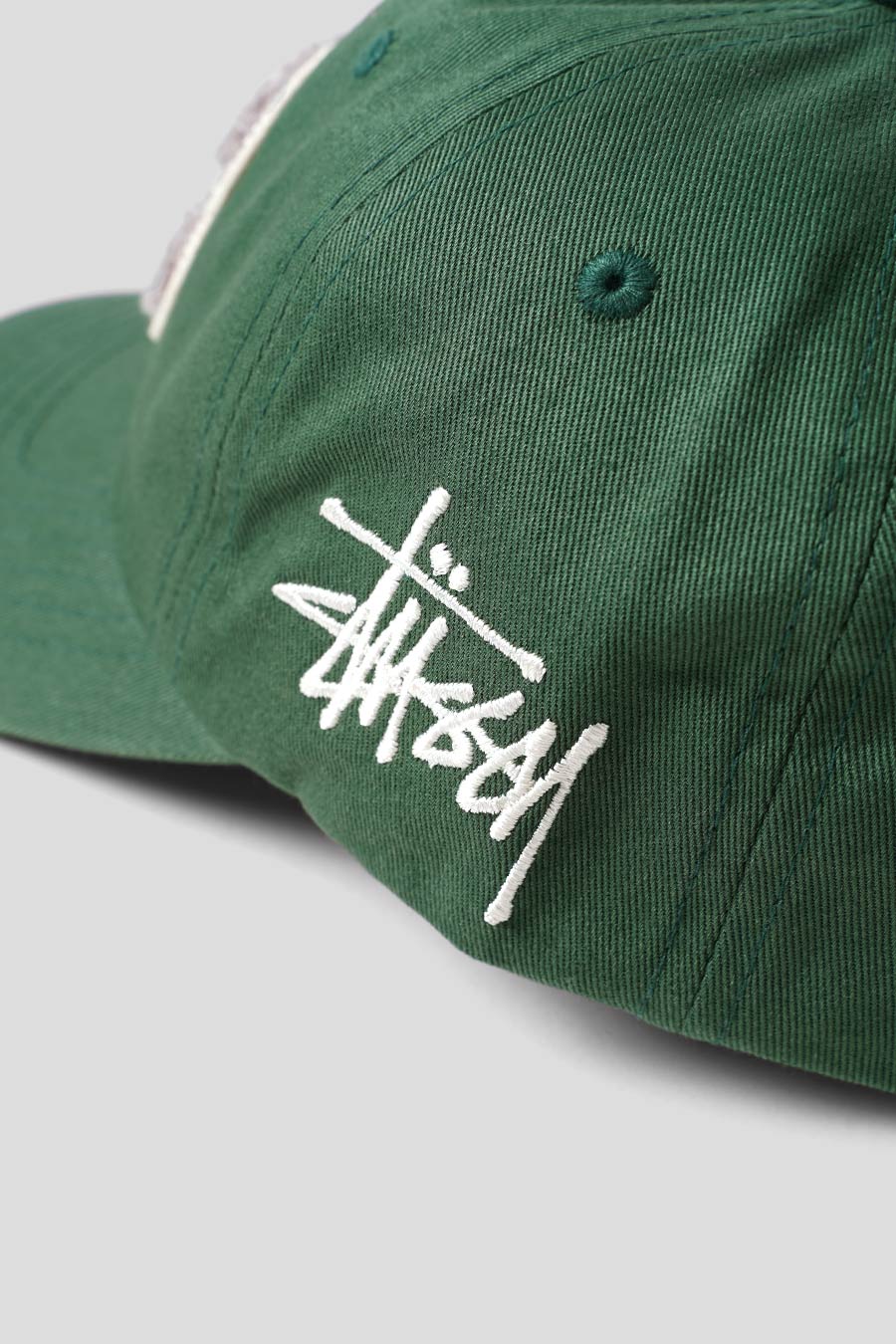 Stussy - GREEN LOW PRO CHENILLE S CASQUETTE