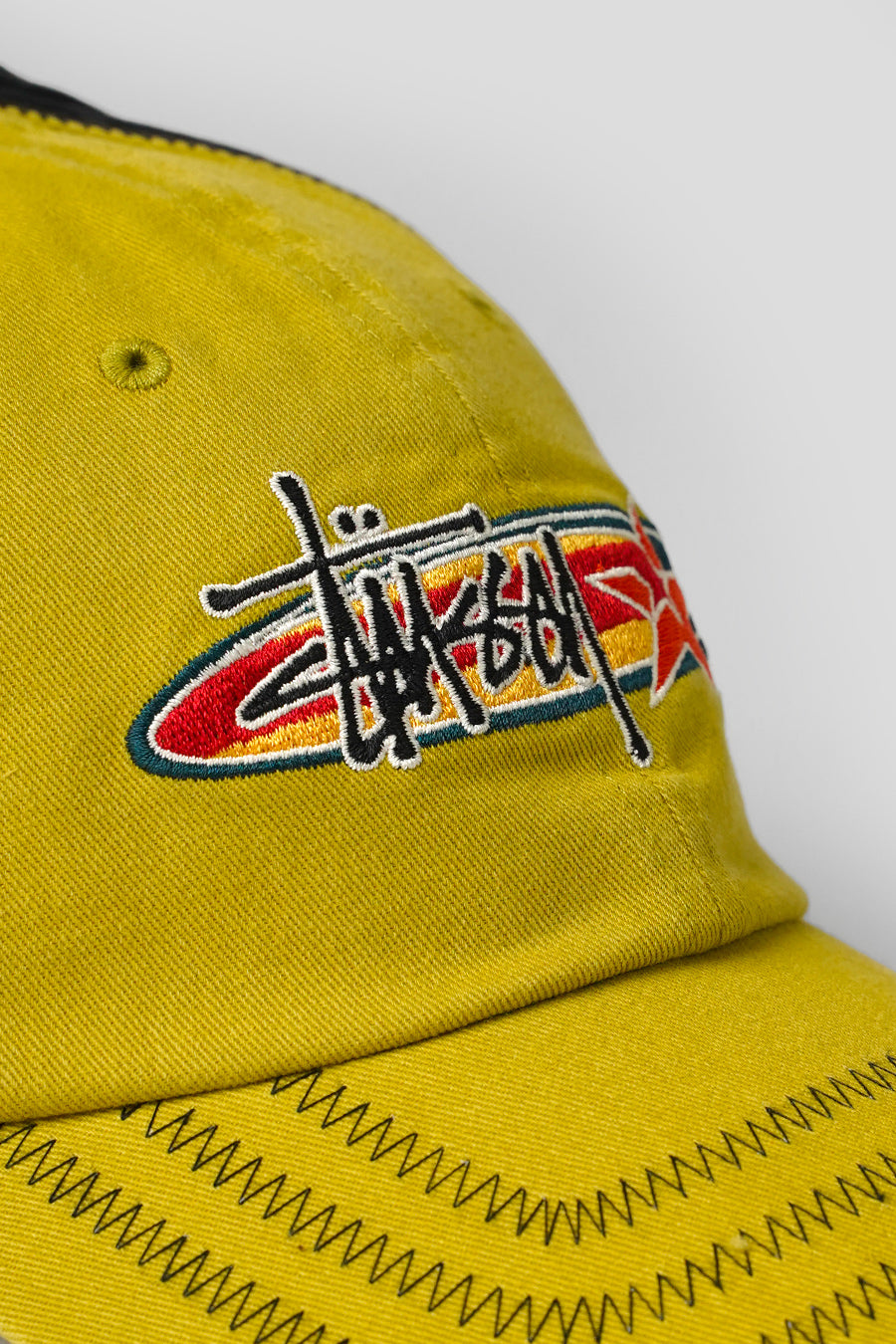 Stussy - CASQUETTE LP OVAL STAR LIME - LE LABO STORE