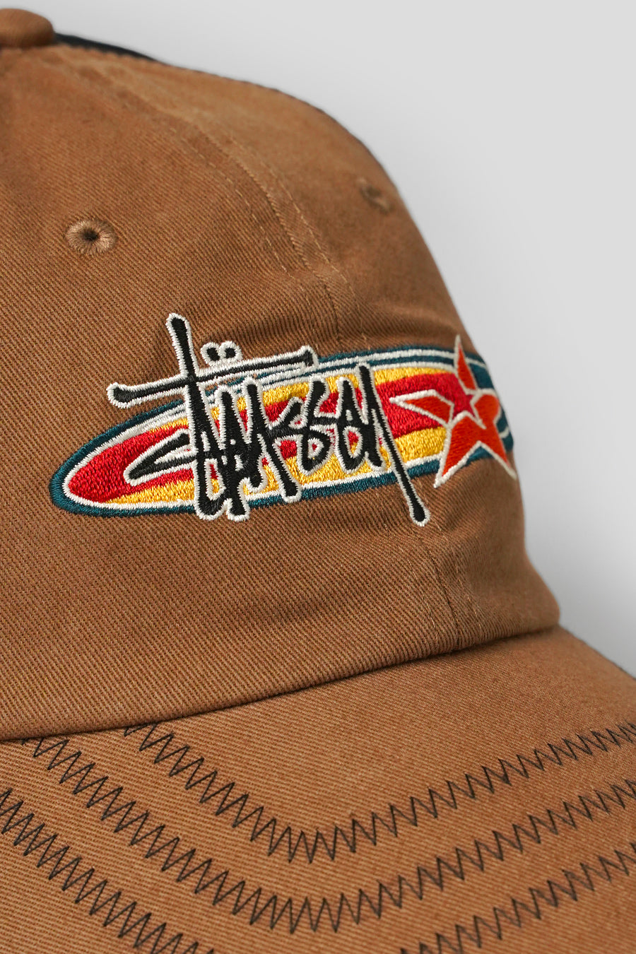 Stussy - BROWN LP OVAL STAR CAP - LE LABO STORE