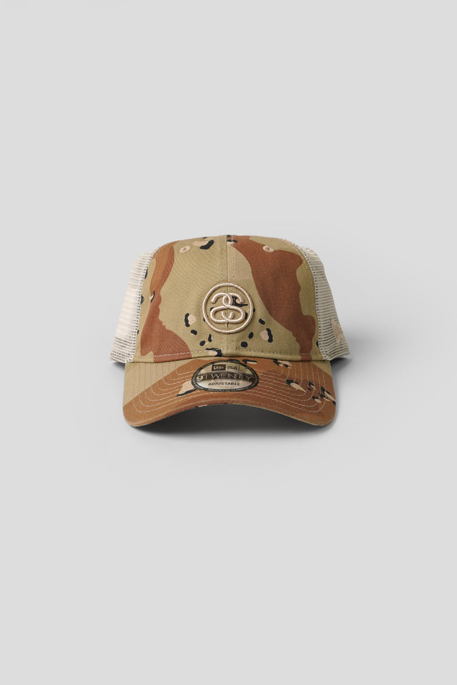 Stussy - DESERT CAMO TRUCKER SS LINK X NEW ERA CAP - LE LABO STORE