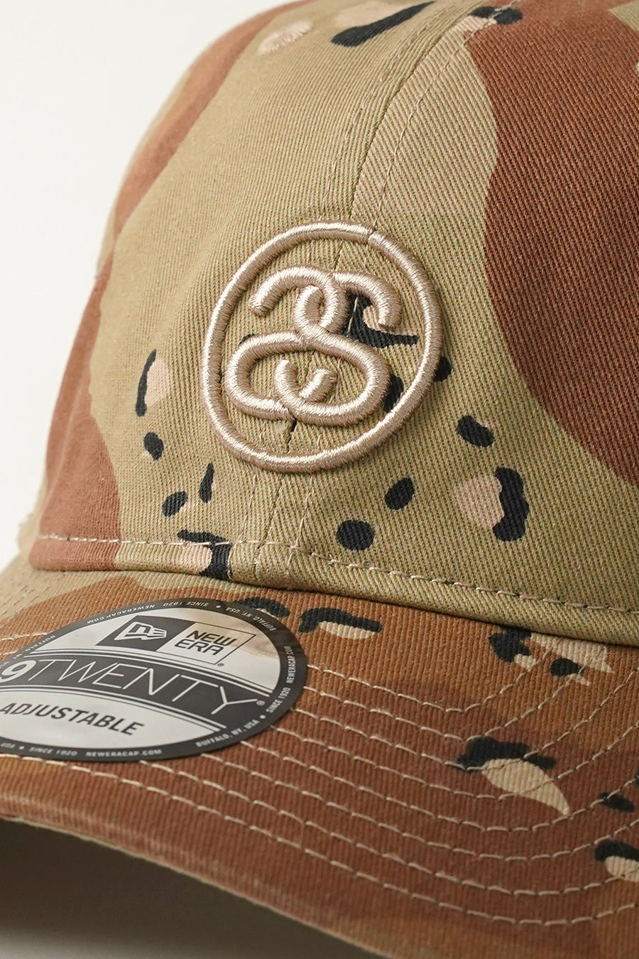 Stussy - DESERT CAMO TRUCKER SS LINK X NEW ERA CAP - LE LABO STORE