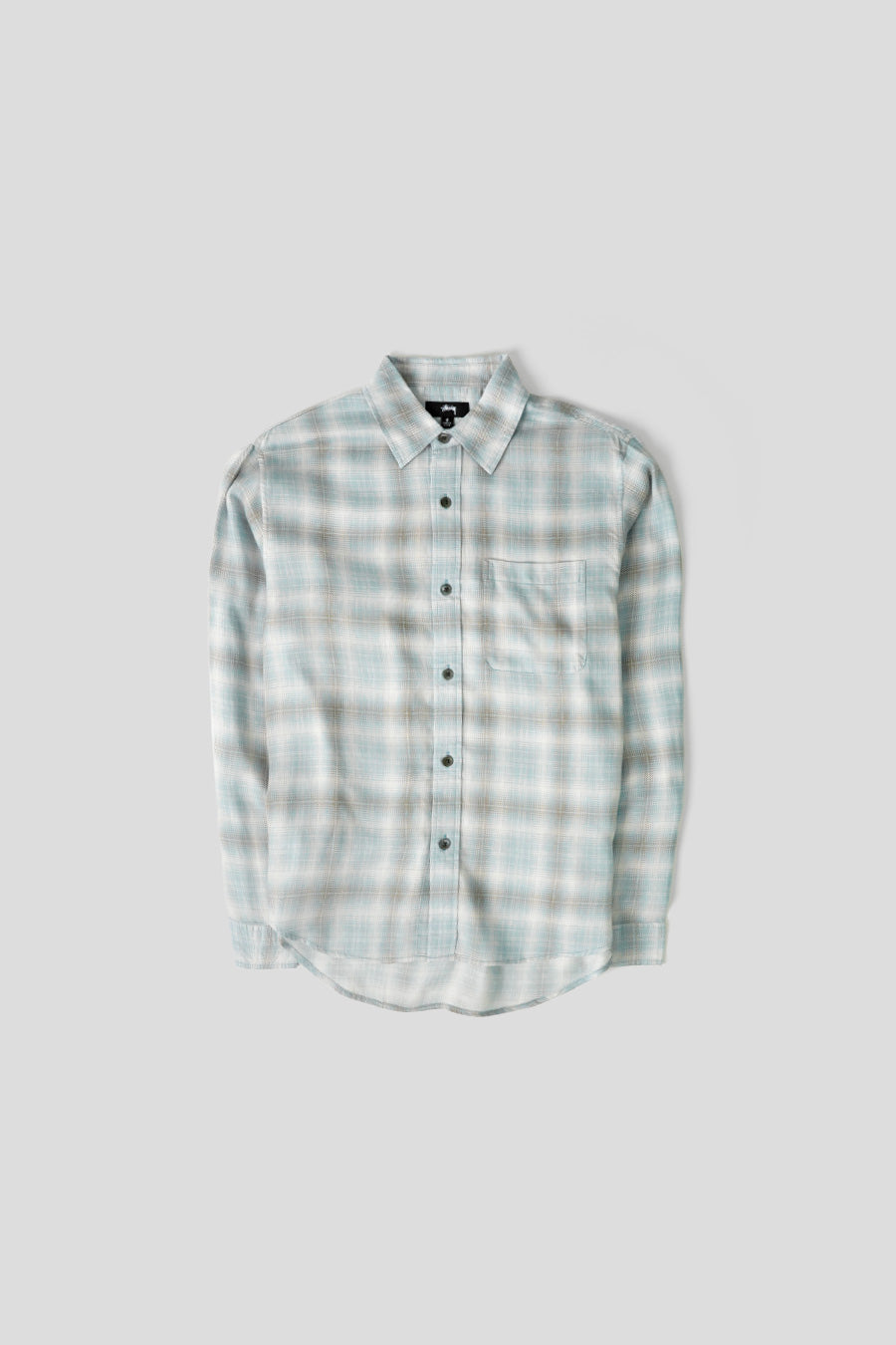 Stussy - CHEMISE MATTHEW PLAID BD BLEU CLAIR - LE LABO STORE