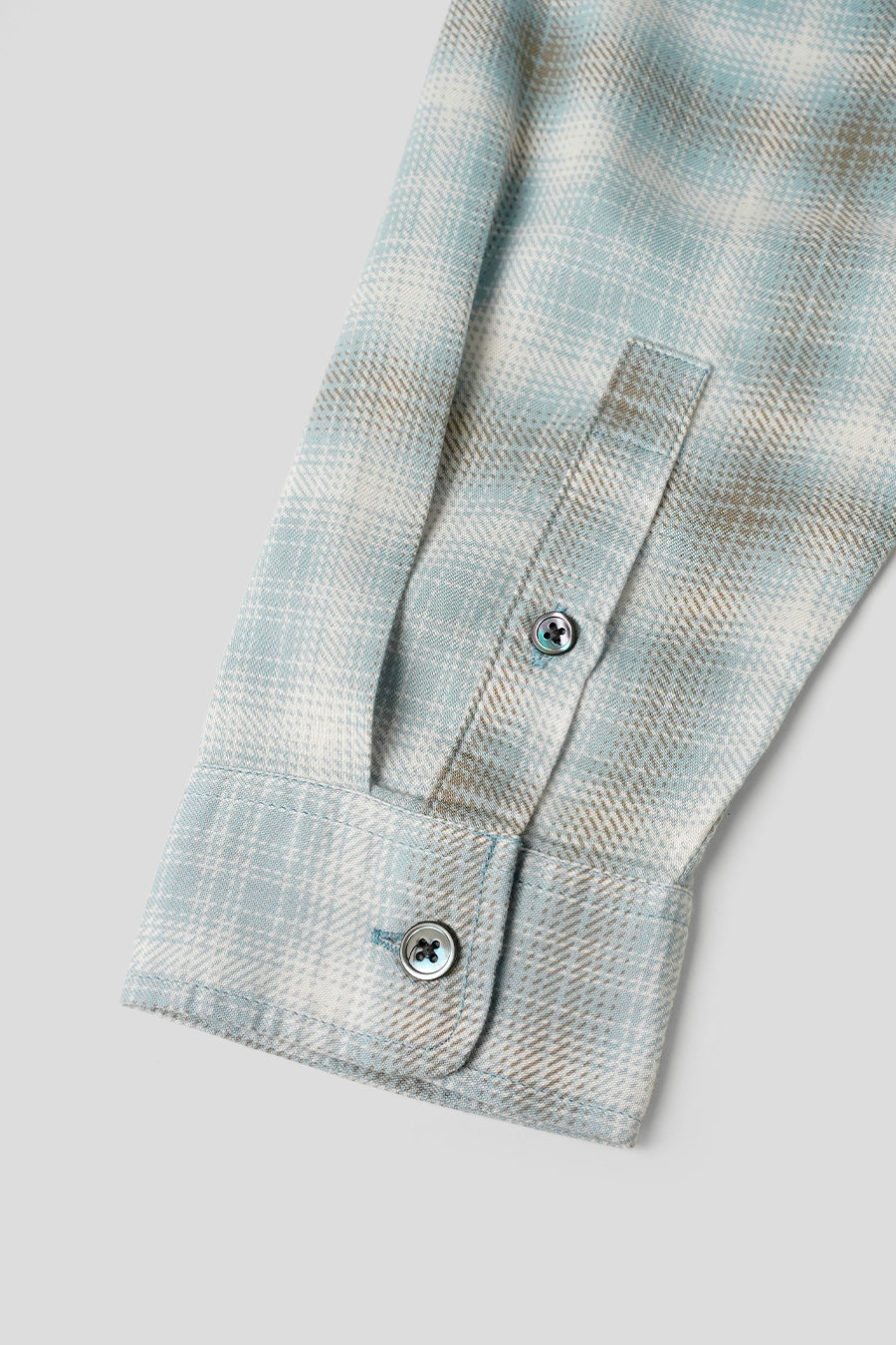 Stussy - CHEMISE MATTHEW PLAID BD BLEU CLAIR - LE LABO STORE