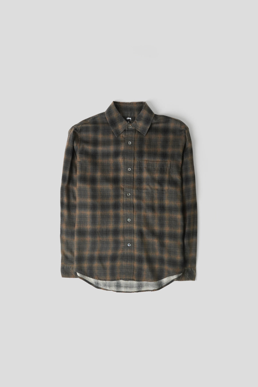 Stussy - CHEMISE MATTHEW PLAID BD MARRON - LE LABO STORE