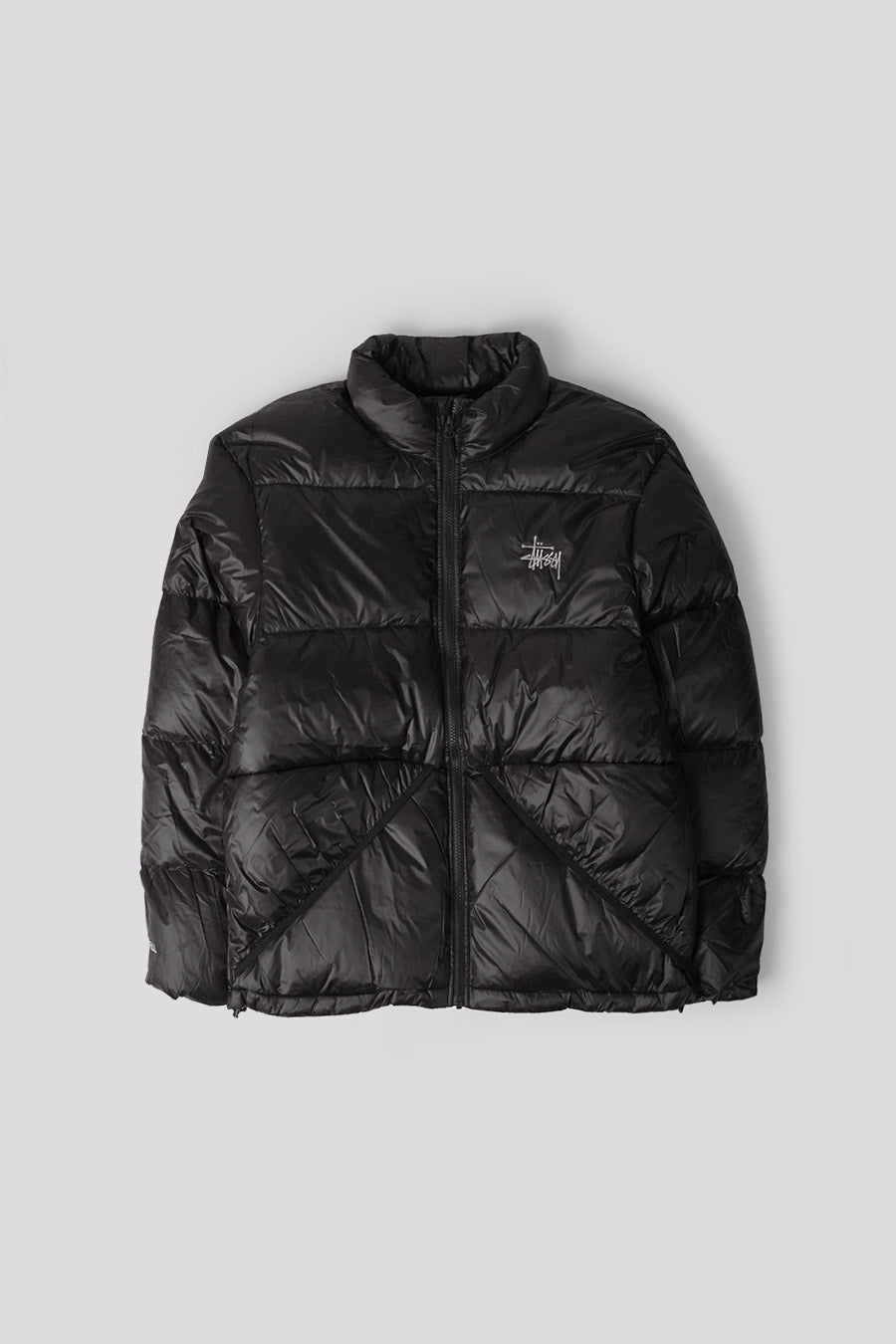 Stussy - DOUDOUNE DOWN MOCK MICRO RIPSTOP NOIRE - LE LABO STORE
