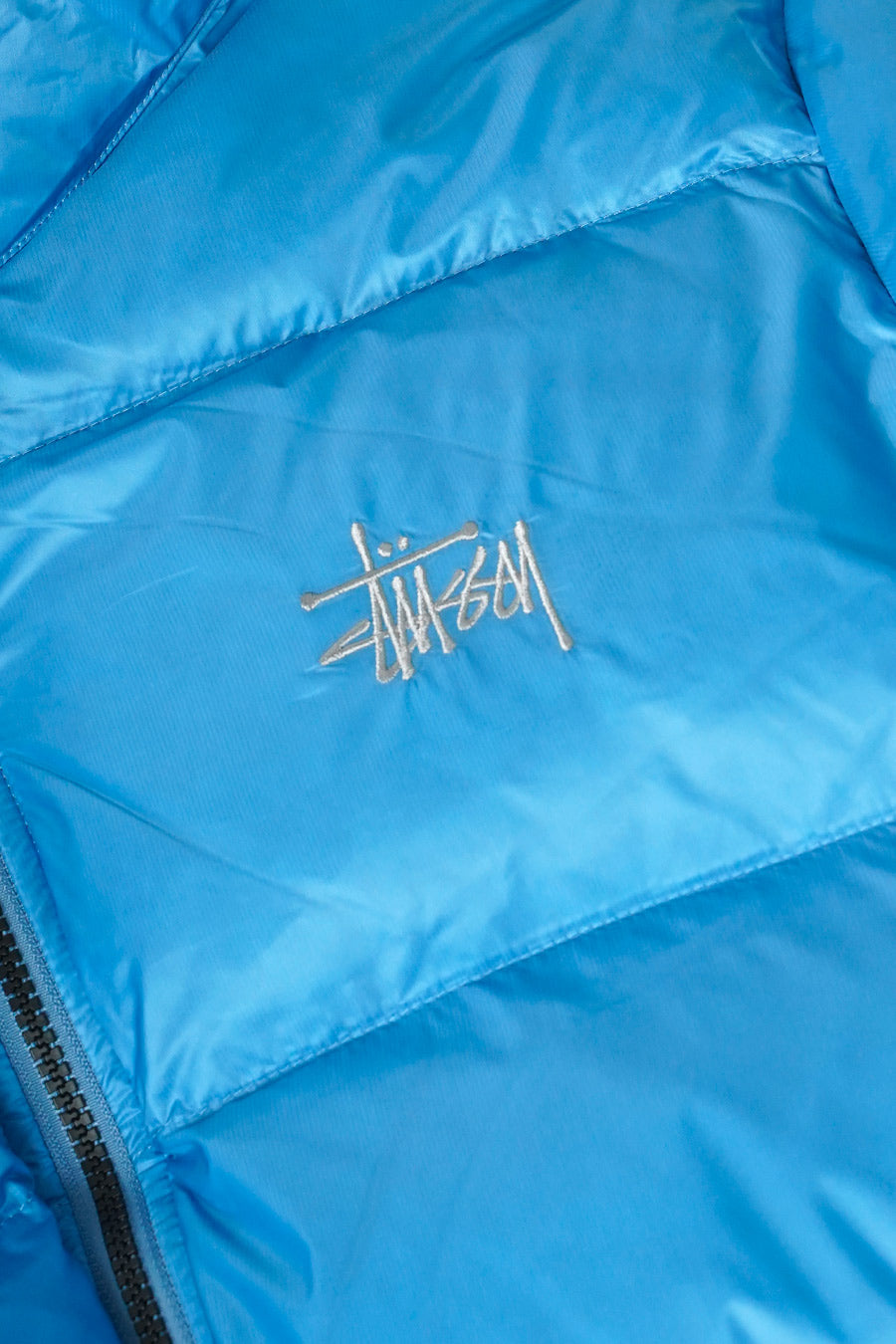 Stussy - DOUDOUNE DOWN PARKA MICRO RIPSTOP BLEU CIEL - LE LABO STORE