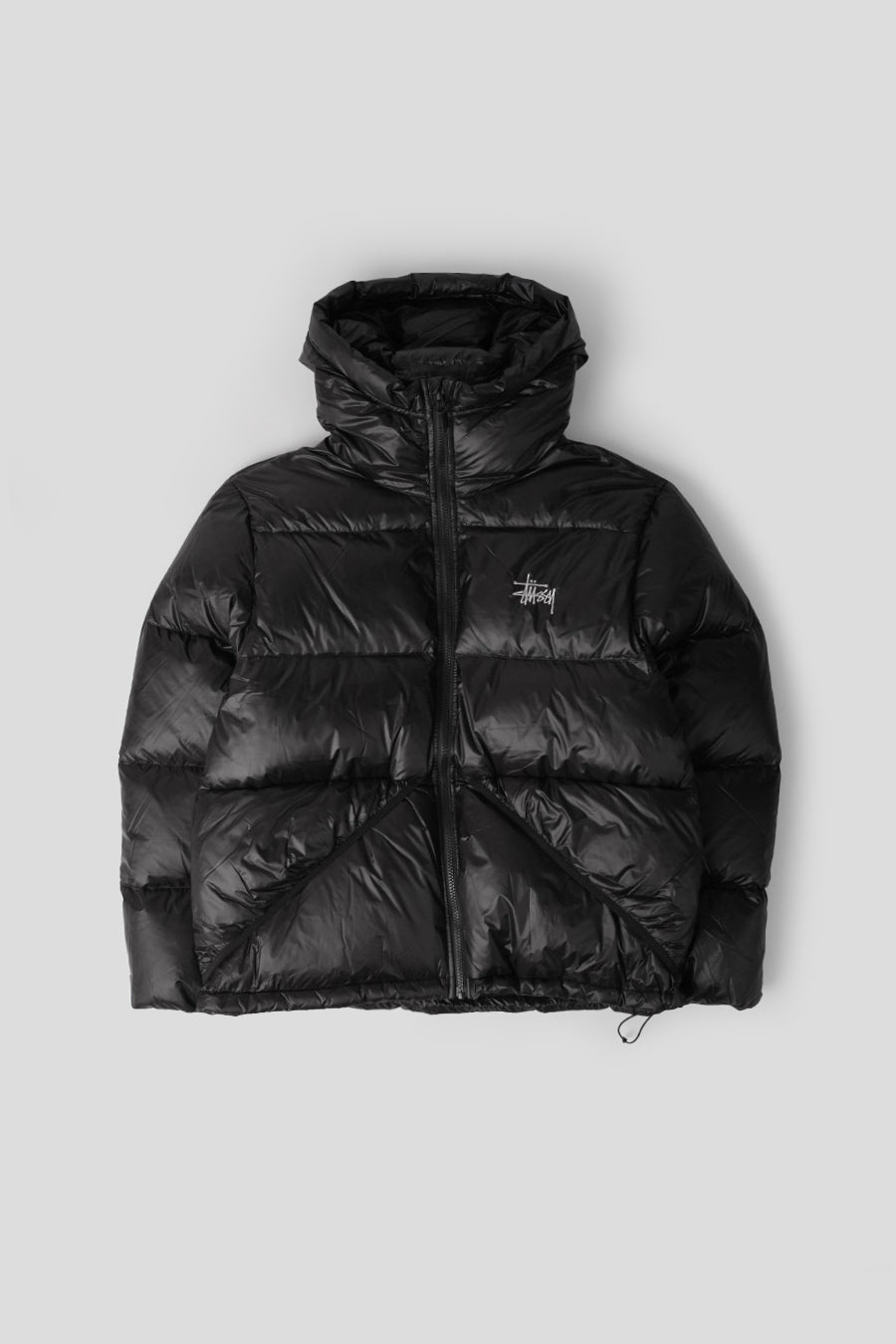 Stussy - DOUDOUNE DOWN PARKA MICRO RIPSTOP NOIRE - LE LABO STORE