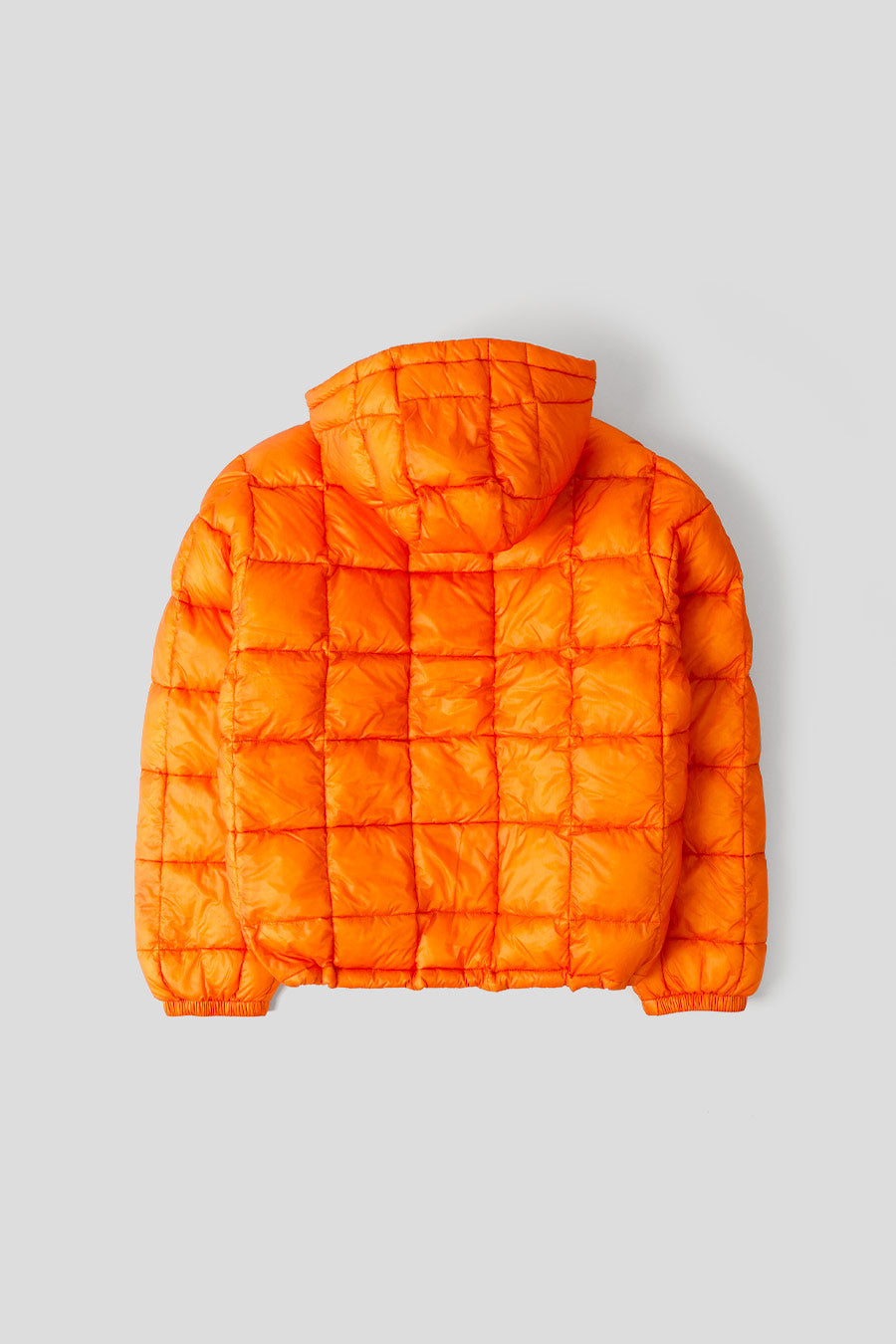 Stussy - ORANGE MIDWEIGHT HOODED PUFFER - LE LABO STORE