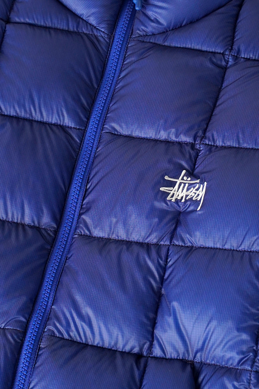 Stussy - DOUDOUNE MIDWEIGHT PUFFER BLEUE - LE LABO STORE