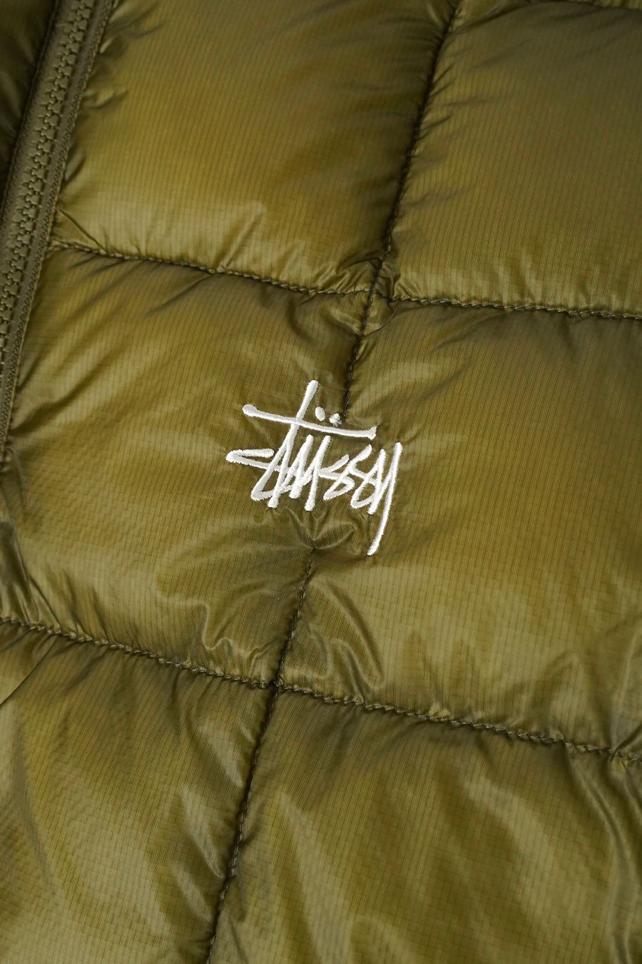 Stussy - OLIVE MIDWEIGHT PUFFER – LE LABO STORE