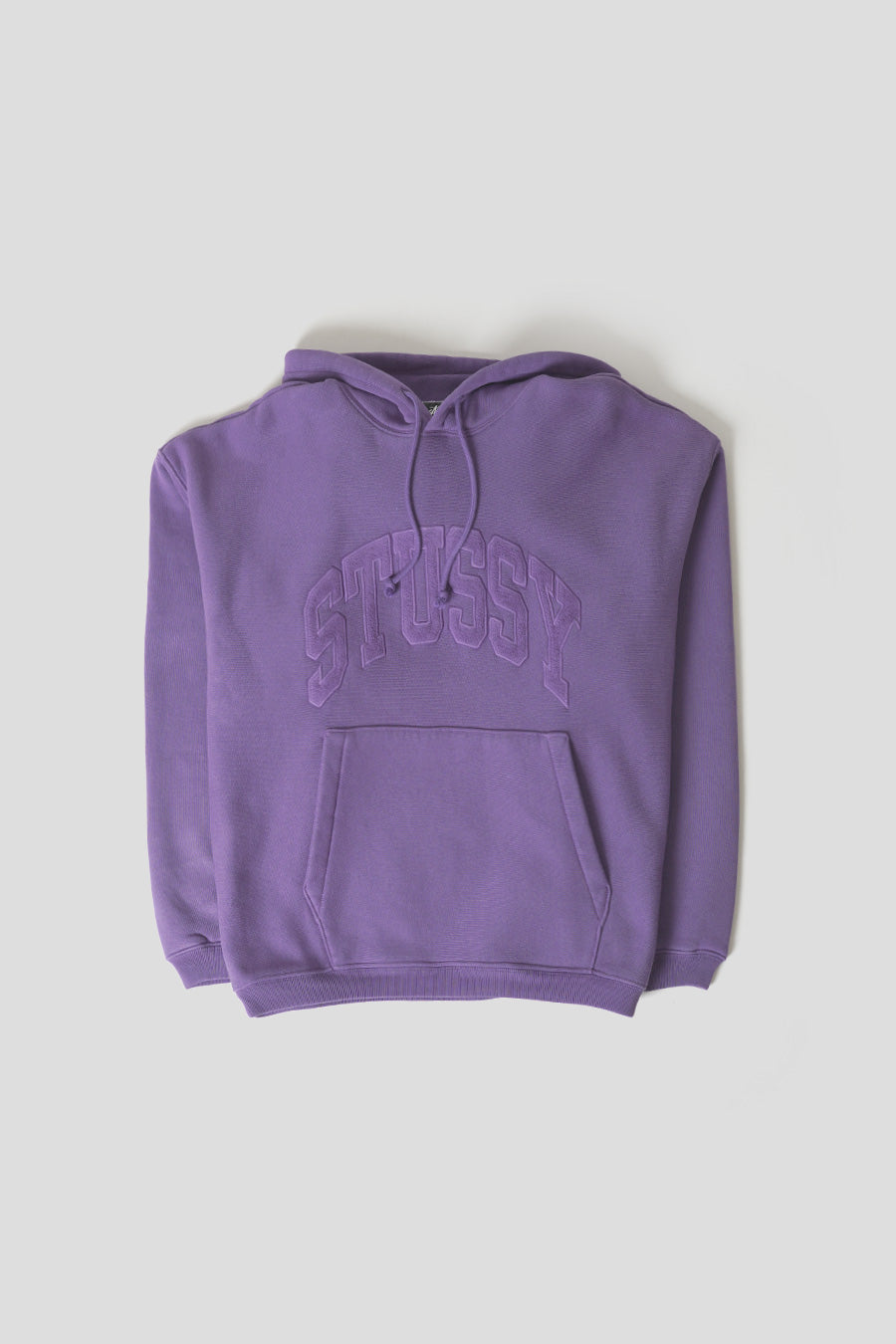 Stussy - HOODIE EMBROIDERED RELAXED VIOLET - LE LABO STORE