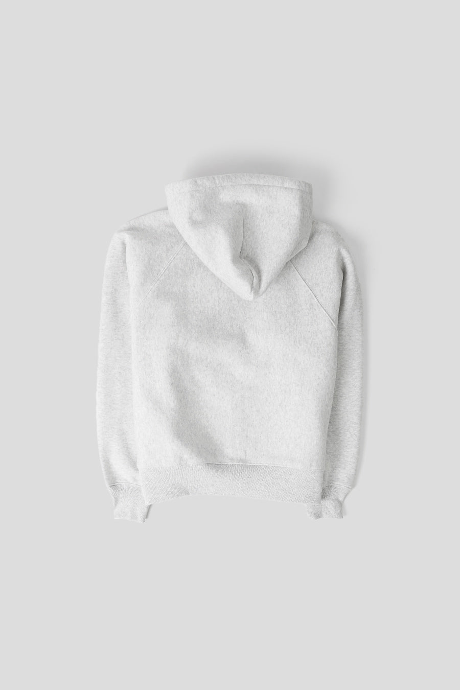 Stussy - ASH HEATHER RAGLAN ZIP HOODIE - LE LABO STORE