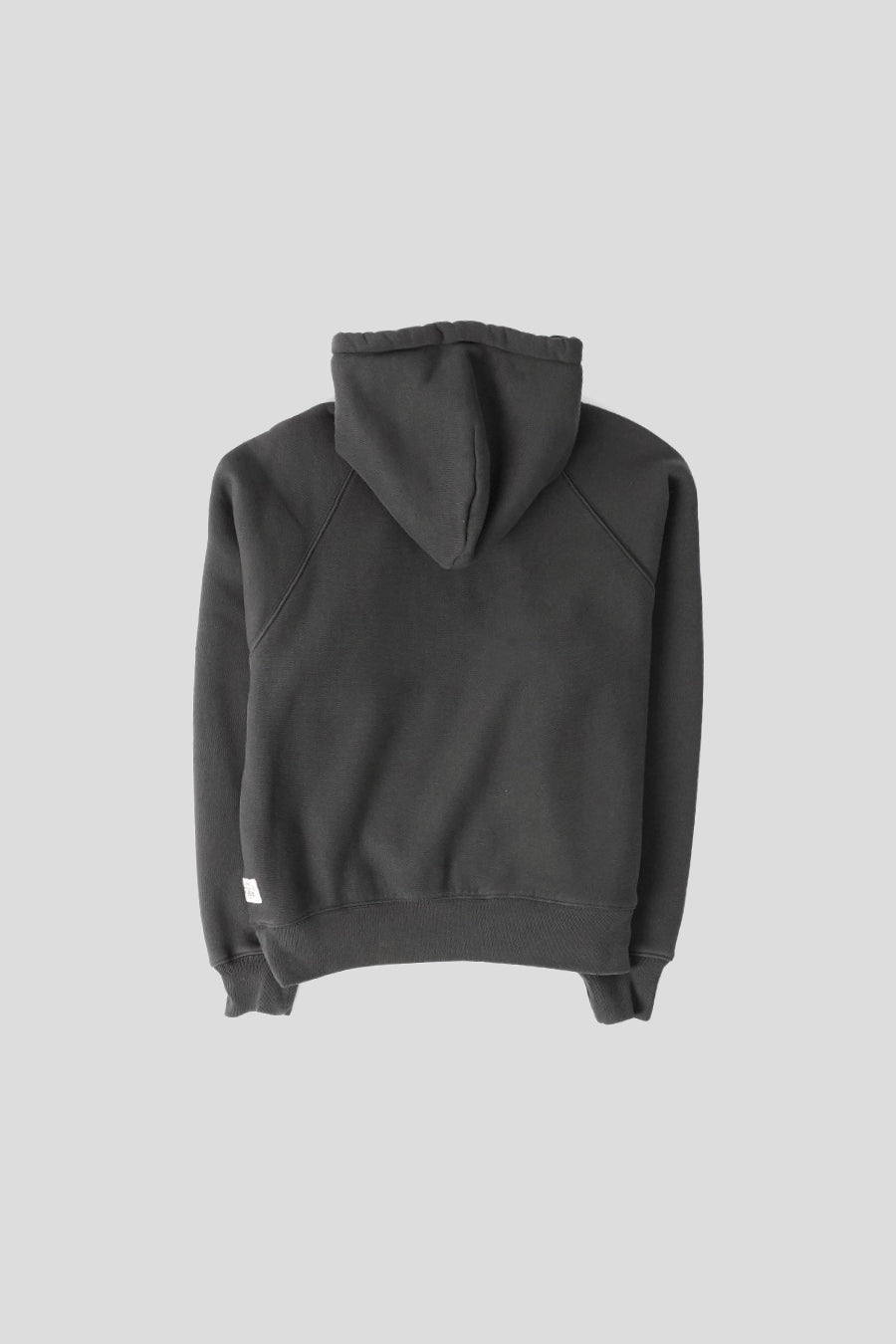 Stussy - HOODIE ZIP RAGLAN NOIR DÉLAVÉ - LE LABO STORE