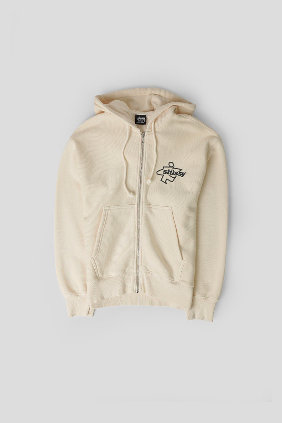 Stussy - BONE SURF SIZE GAR. DYED HOODIE ZIP - LE LABO STORE