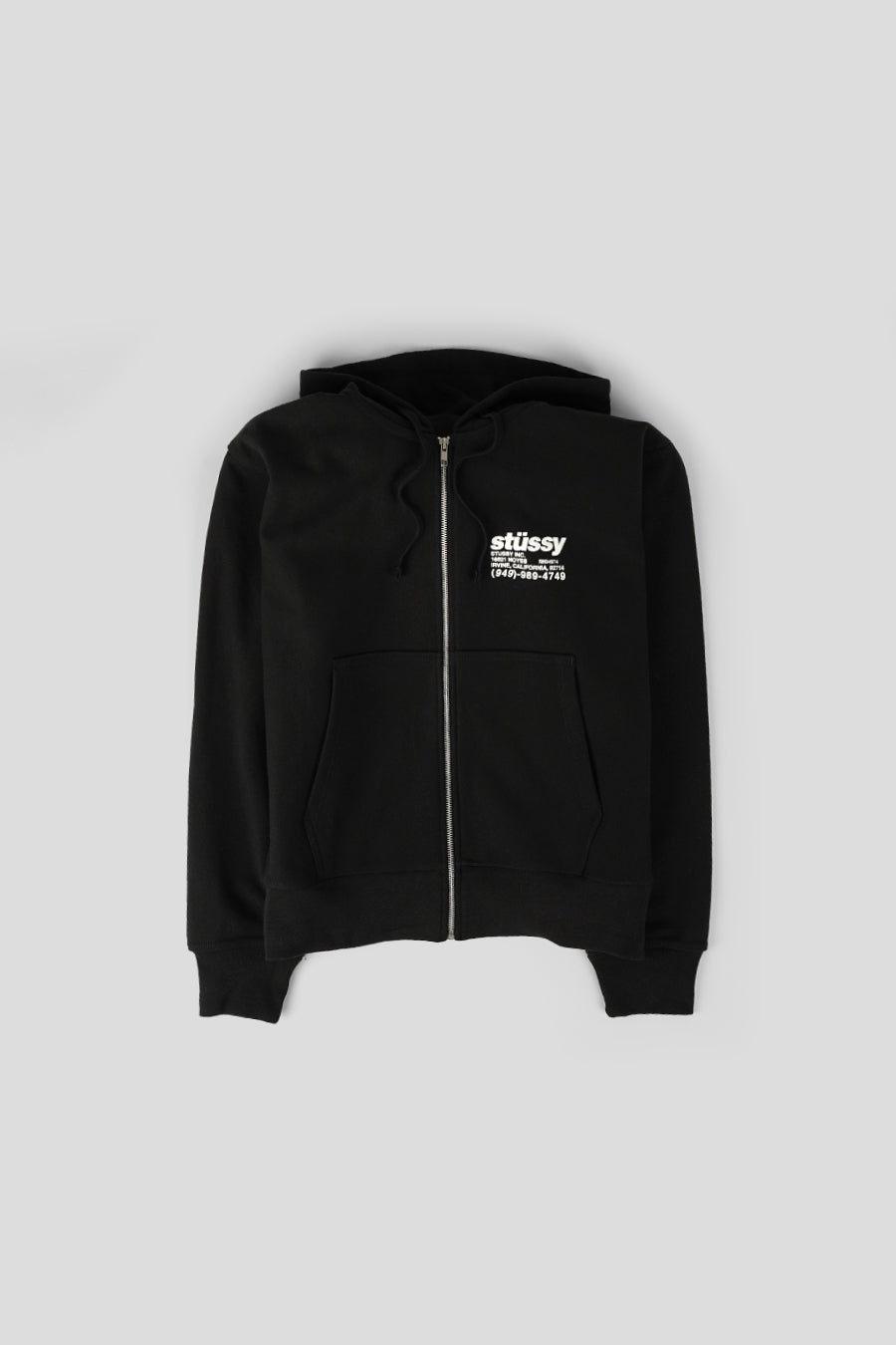 Stussy - HOODIE ZIPPÉ DNA NOIR - LE LABO STORE