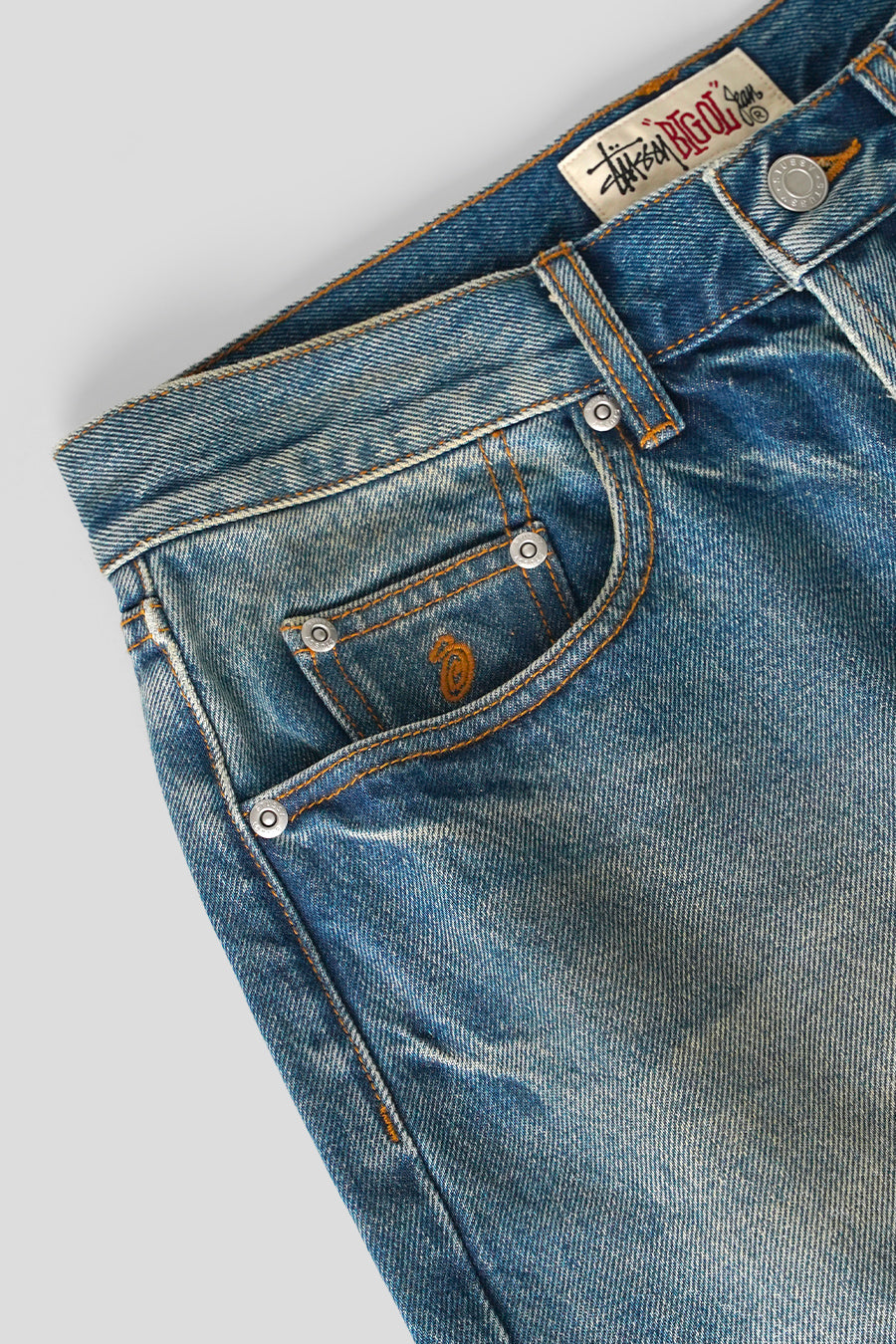 Stussy - JEAN BIG OL DENIM WASH INDIGO - LE LABO STORE