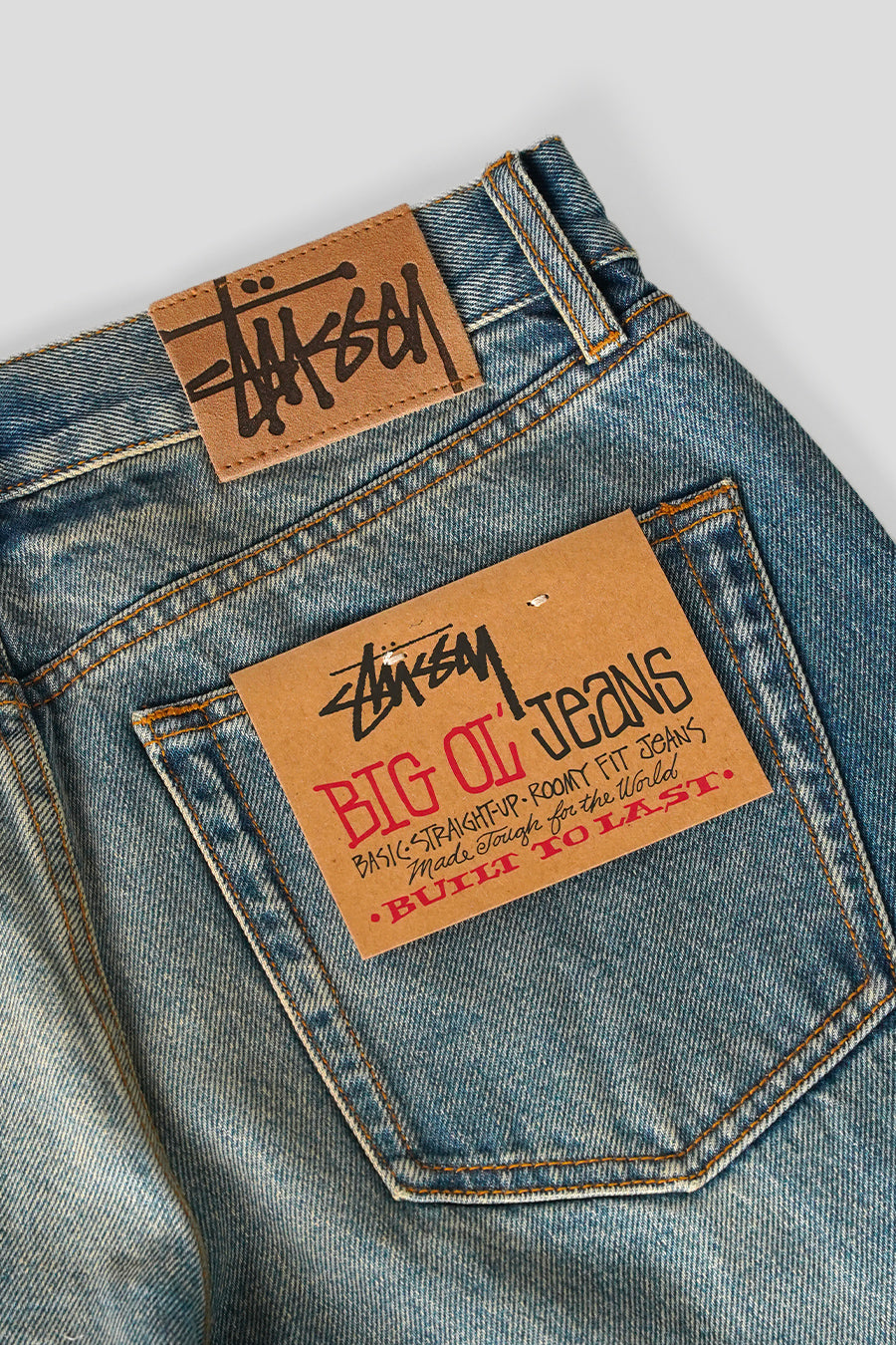 Stussy - JEAN BIG OL DENIM WASH INDIGO - LE LABO STORE