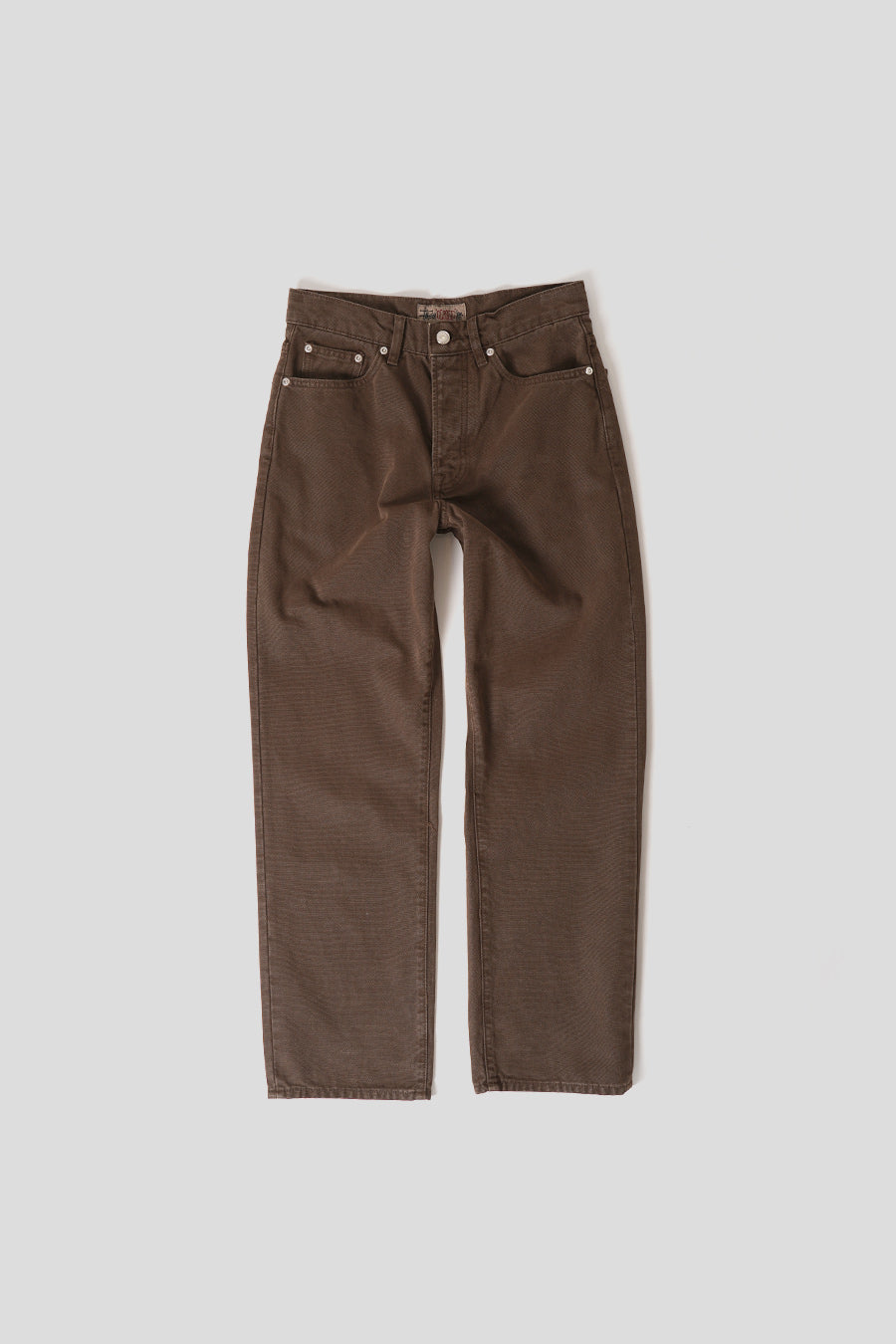 Stussy - JEAN CLASSIC WASHED CANVAS MARRON - LE LABO STORE