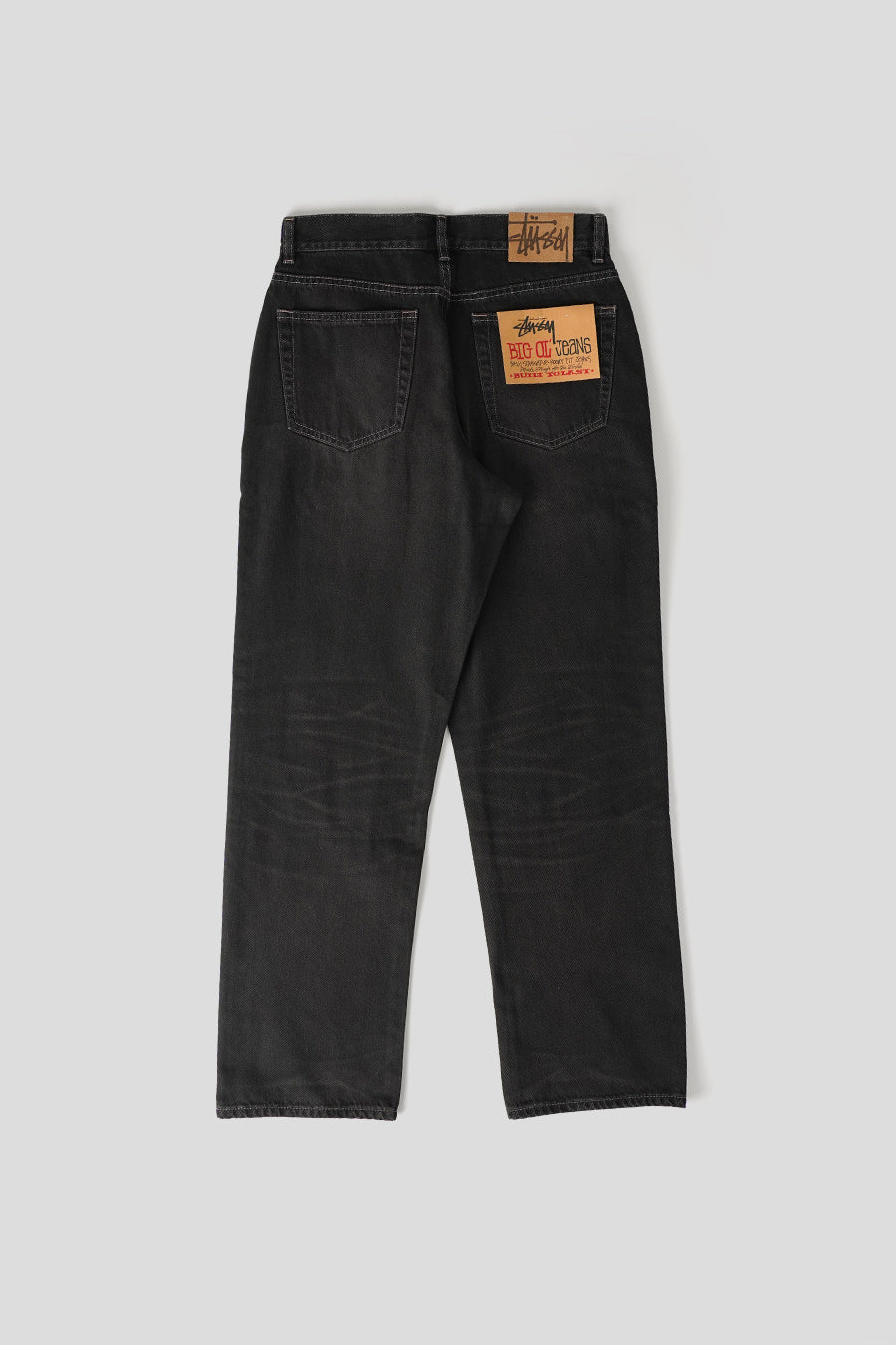 Stussy - BLACK BIG OL DENIM CLASSIC JEANS  - LE LABO STORE