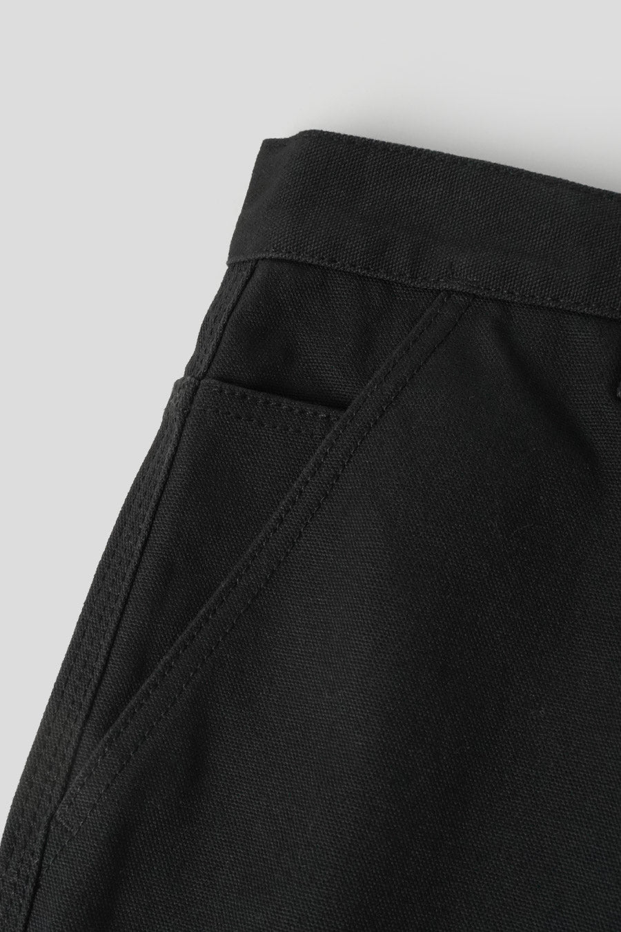 Stussy - PANTALON CARPENTER CANVAS NOIR - LE LABO STORE
