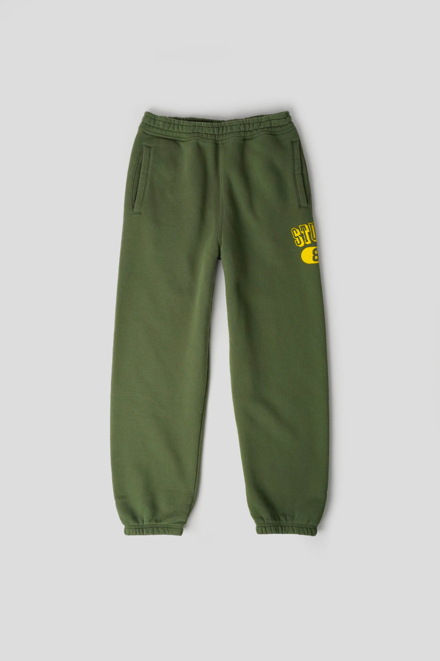 Stussy - PANTALON DE SURVÊTEMENT 80 VERT ET JAUNE - LE LABO STORE