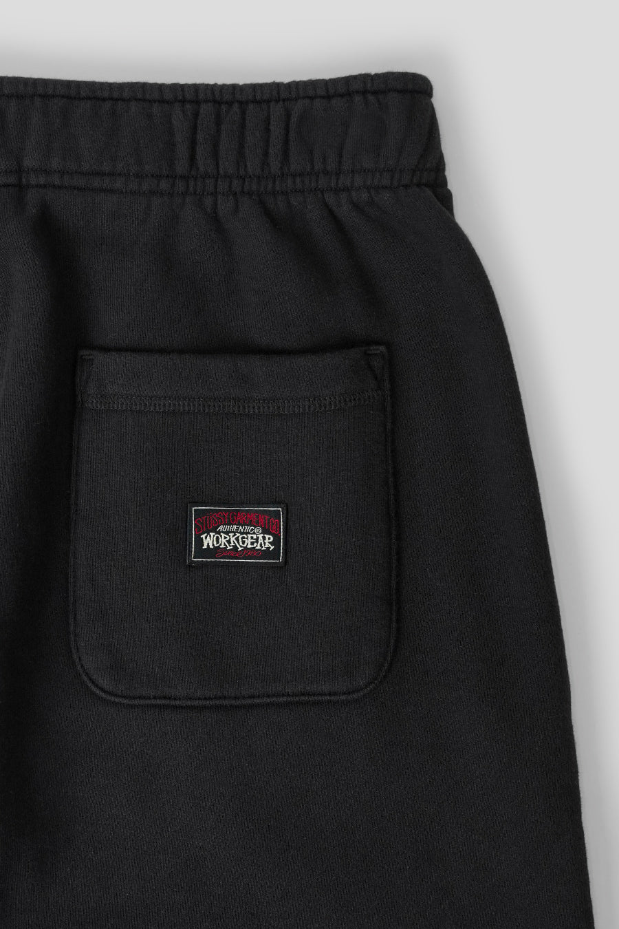 Stussy - PANTALON DE SURVÊTEMENT WORKGEAR NOIR DELAVÉ - LE LABO STORE
