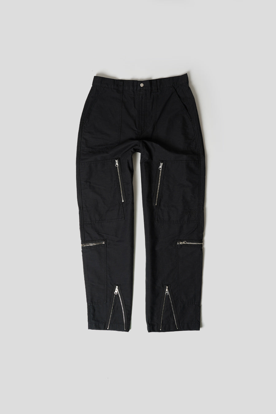 Stussy - FLIGHT NYCO TROUSERS BLACK - LE LABO STORE