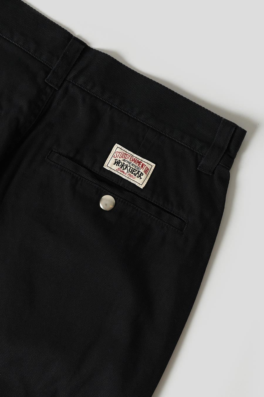 Stussy - BLACK TWILL WORKGEAR PANTS – LE LABO STORE