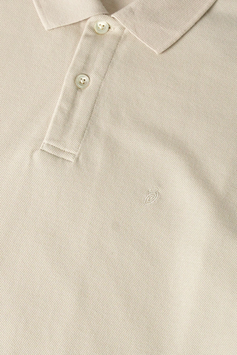 Stussy - POLO CLASSIC PIQUE BLANC CASSÉ - LE LABO STORE