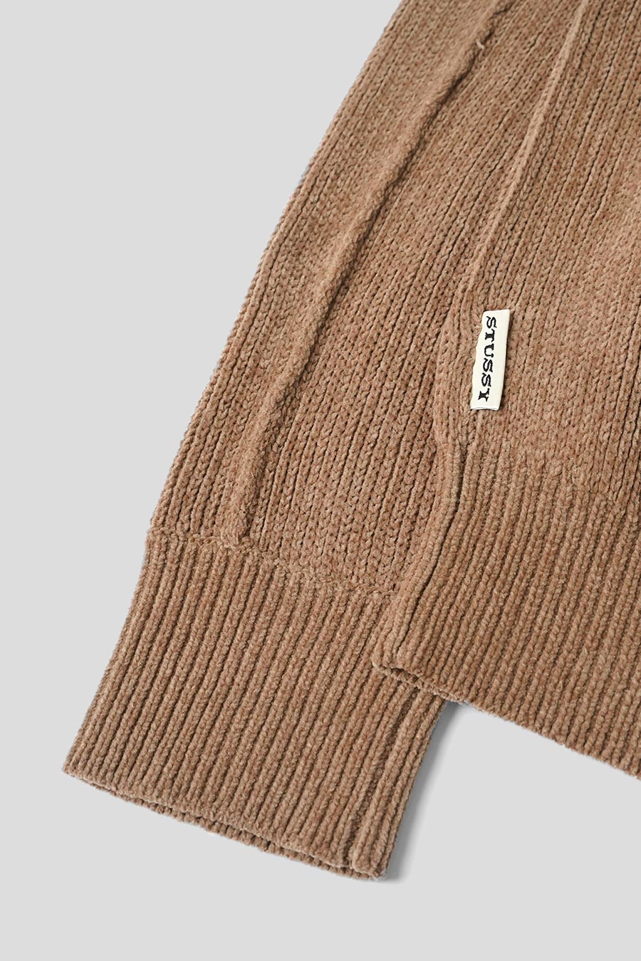 Stussy - PULL EXPOSED SEAM MARRON - LE LABO STORE