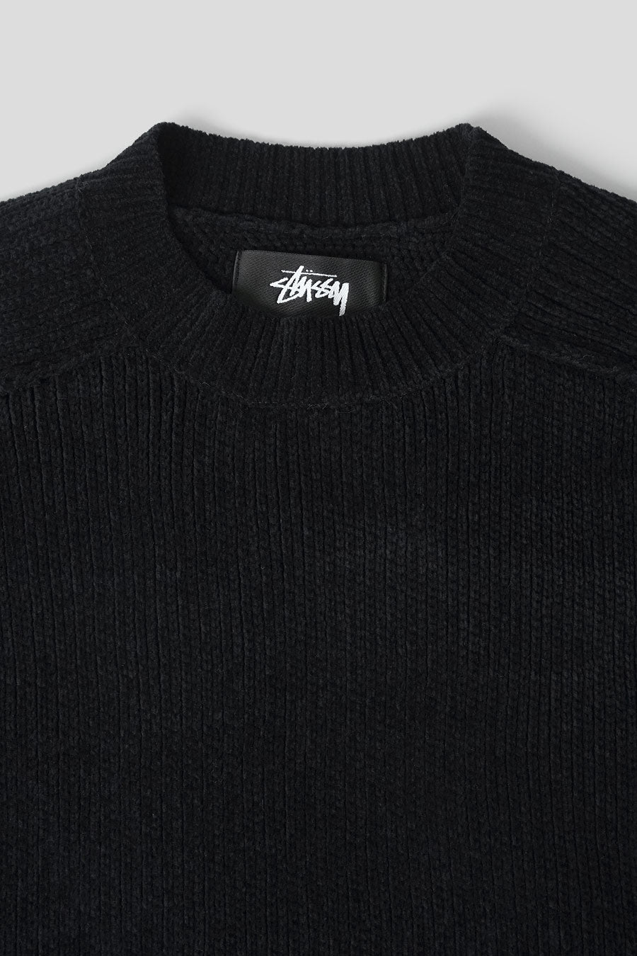 Stussy - PULL EXPOSED SEAM NOIR - LE LABO STORE