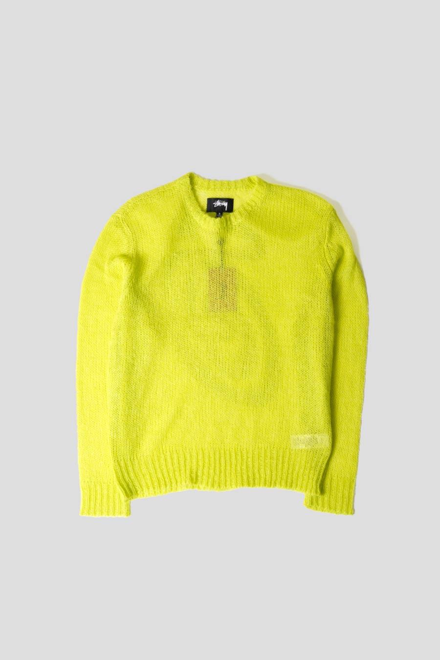 Stussy - PULL-OVER S AMPLE EN MAILLE CITRON - LE LABO STORE