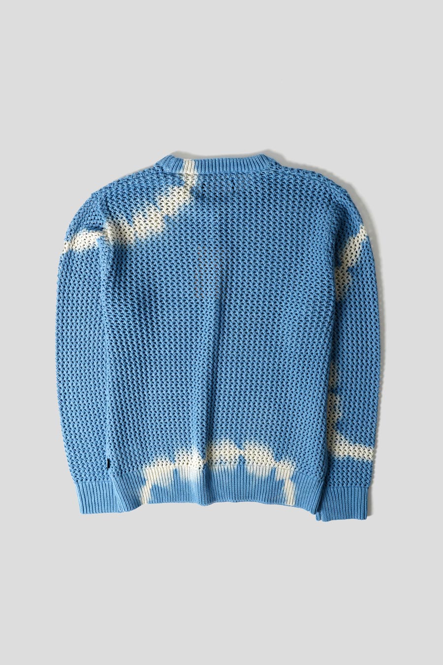 Stüssy - BLUE PIGMENT DYED LOOSE GAUGE SWEATER – LE LABO STORE