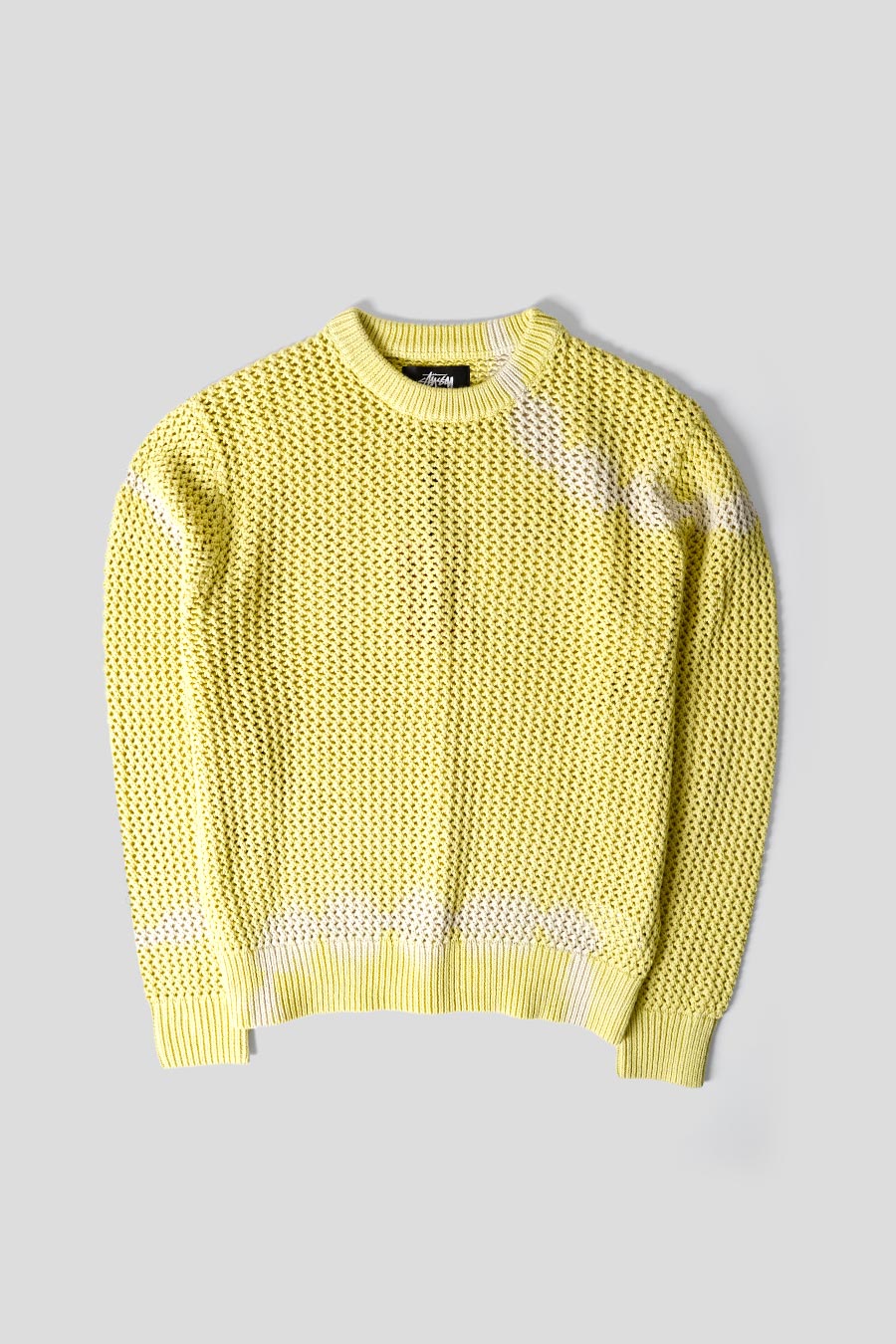 Stussy - PULL PIGMENT DYED LOOSE GAUGE YELLOW - LE LABO STORE