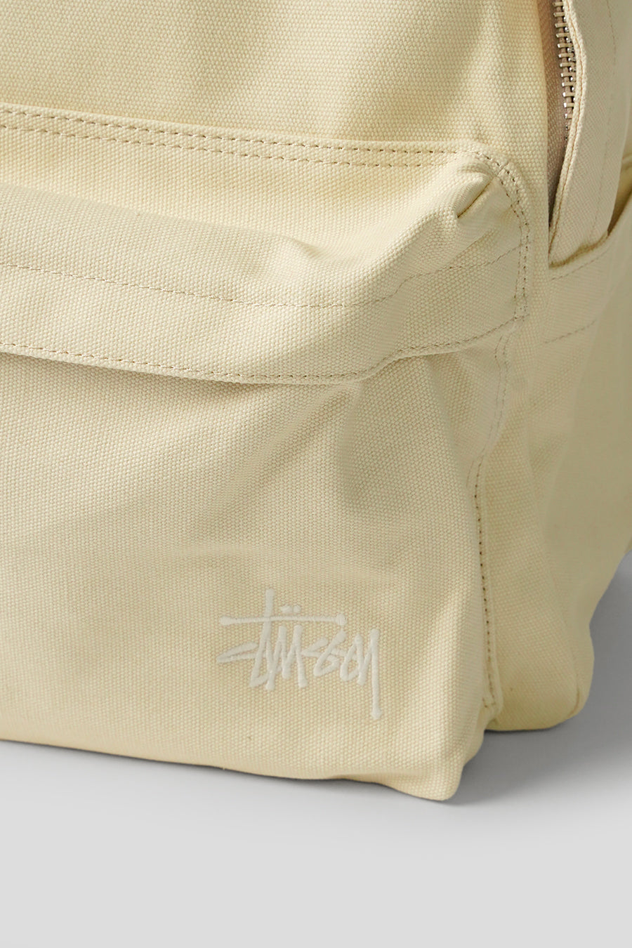 Stussy - NATURAL CANVAS BACKPACK - LE LABO STORE