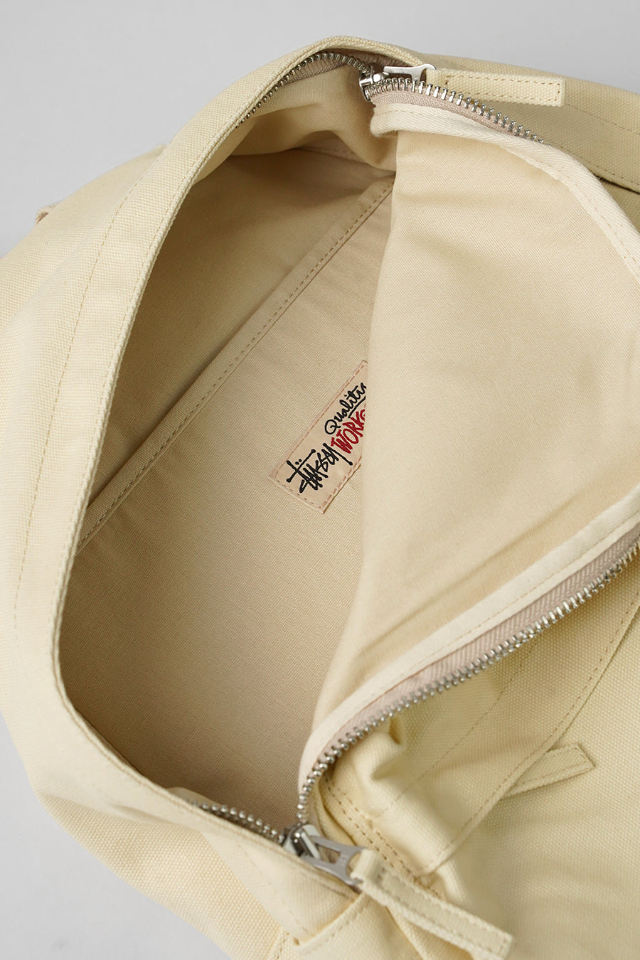 Stussy - NATURAL CANVAS BACKPACK - LE LABO STORE