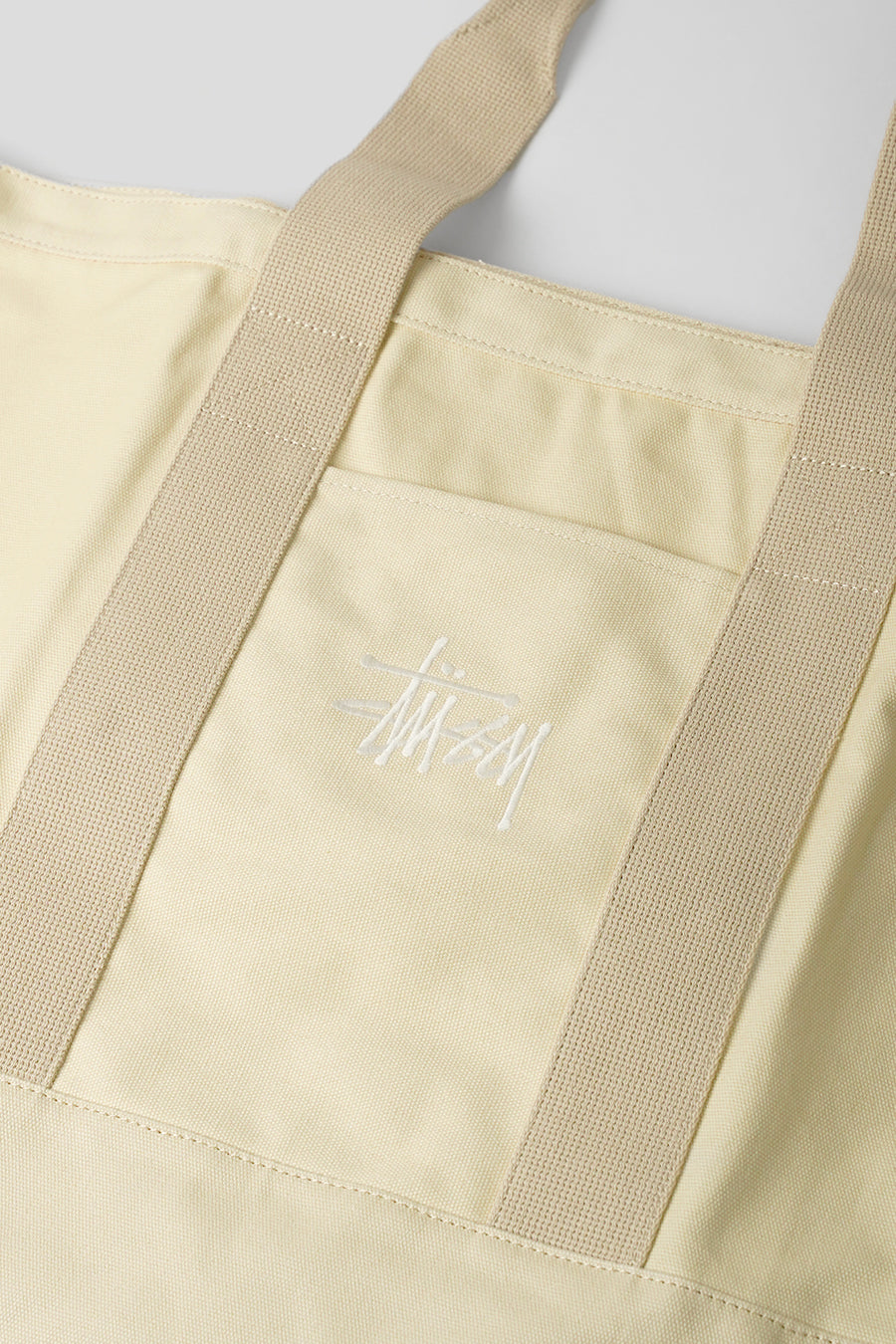 Stussy - NATURAL CANVAS FLIGHT EXTRA LARGE BAG - LE LABO STORE