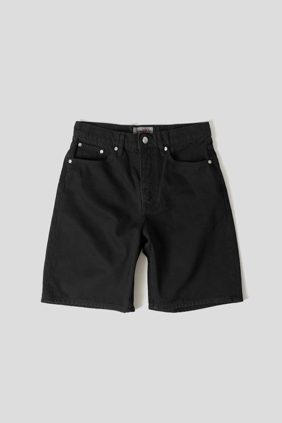 Stussy - BLACK BIG OL' WASHED CANVAS SHORTS - LE LABO STORE