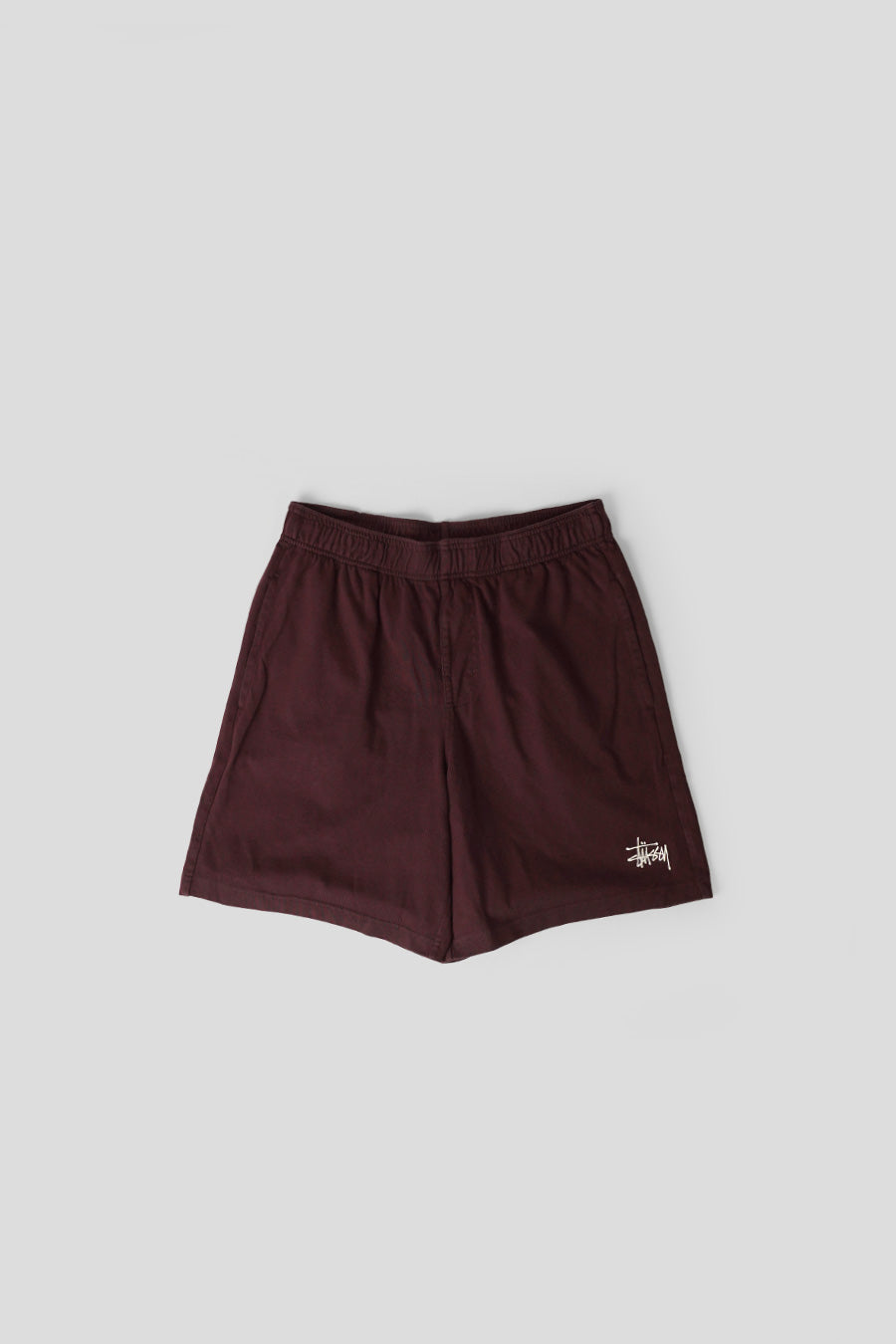 Stussy - SHORT JERSEY BORDEAUX MARRON - LE LABO STORE