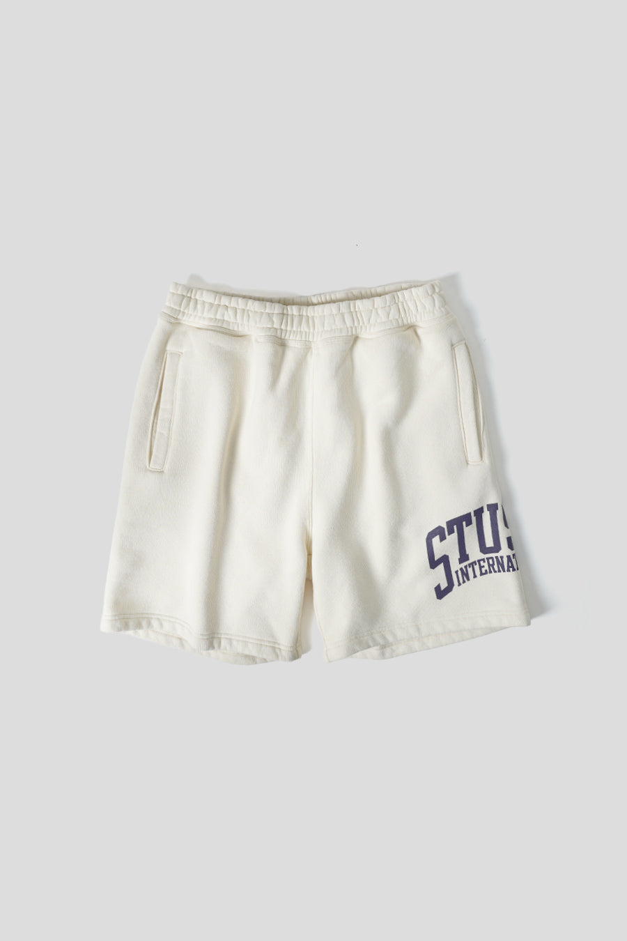 Stussy - IVORY INTERNATIONAL FLEECE SHORTS - LE LABO STORE