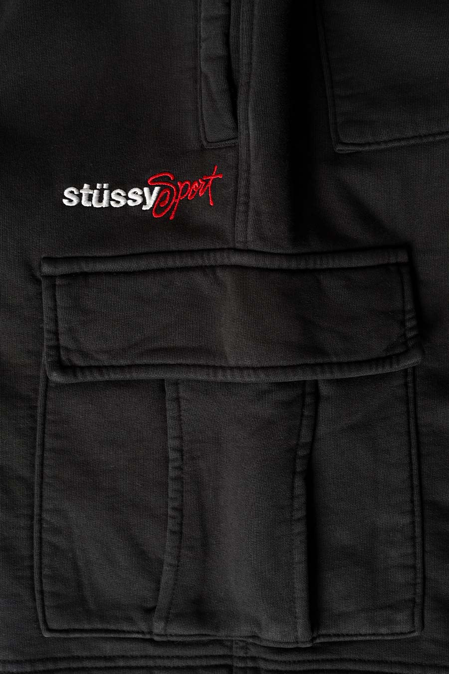 Stüssy - BLACK SPORT CARGO SHORTS – LE LABO STORE