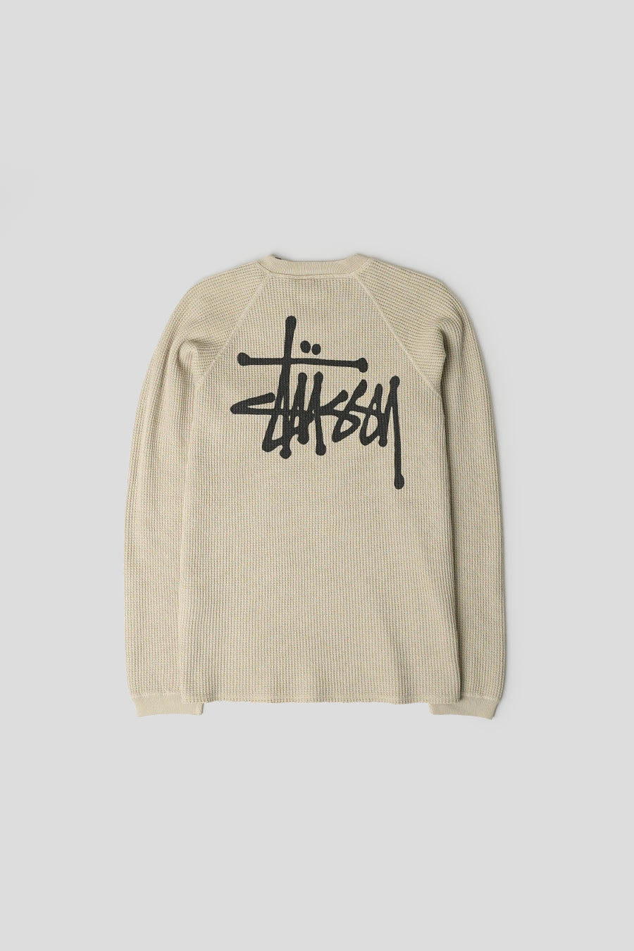 Stussy - BONE BASIC STOCK THERMAL CREWNECK  - LE LABO STORE