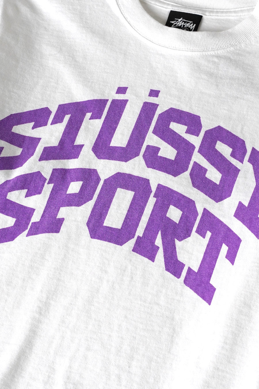 Stussy - T-SHIRT BLOCK SPORT BLANC - LE LABO STORE
