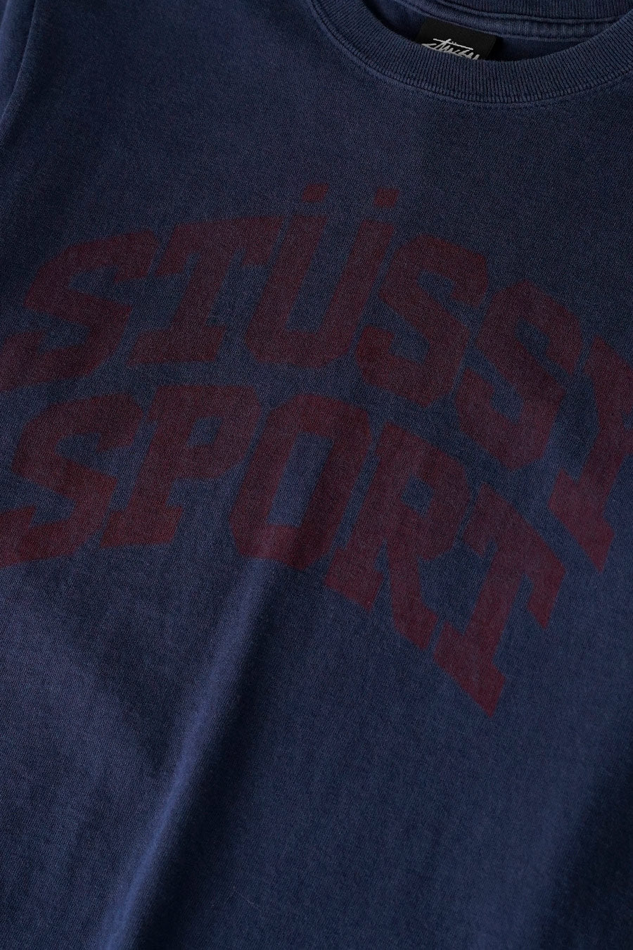 Stussy - T-SHIRT BLOCK SPORT BLEU MARINE - LE LABO STORE
