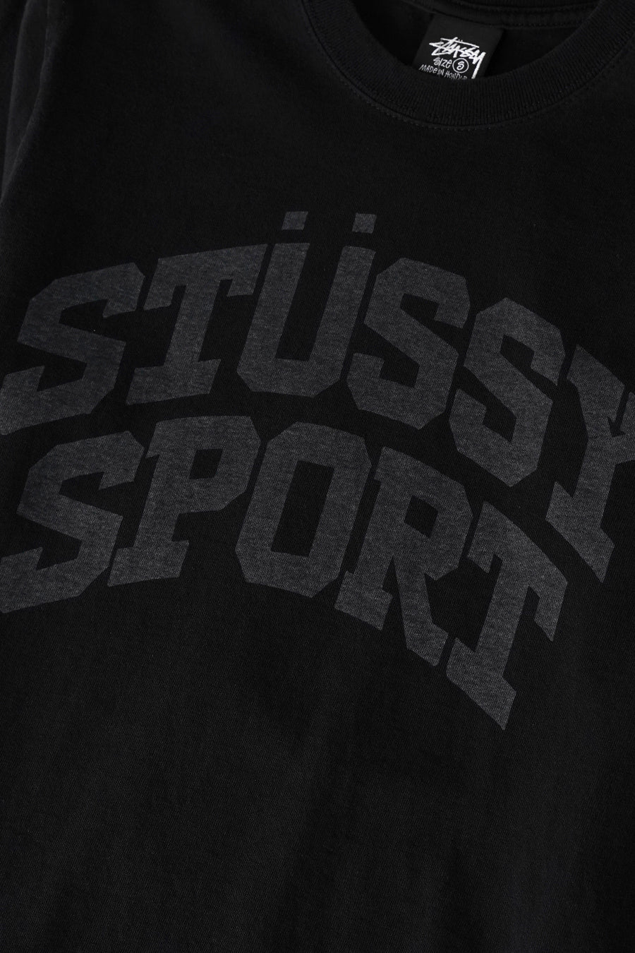 Stussy - T-SHIRT BLOCK SPORT NOIR - LE LABO STORE