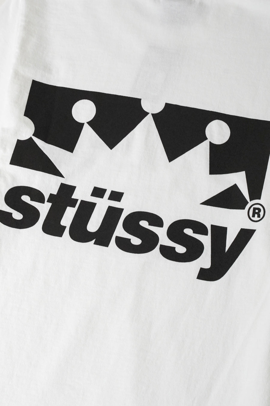 Stussy - WHITE BOX CROWN T-SHIRT - LE LABO STORE