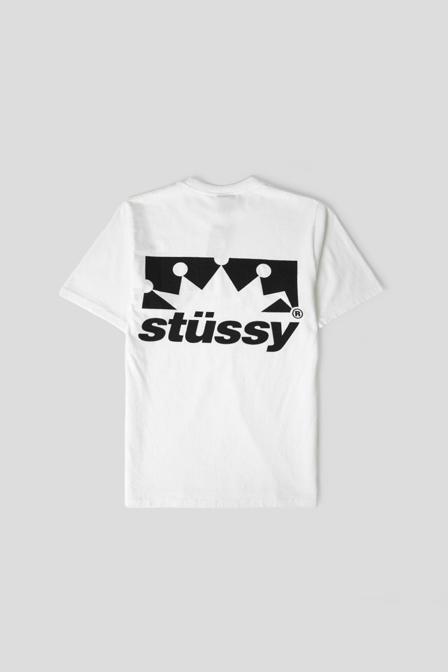 Stussy - WHITE BOX CROWN T-SHIRT - LE LABO STORE