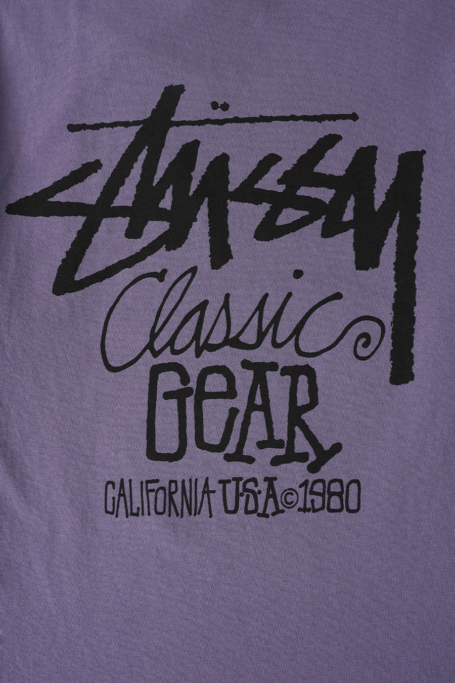 Stussy - PURPLE CLASSIC GEAR T-SHIRTS - LE LABO STORE