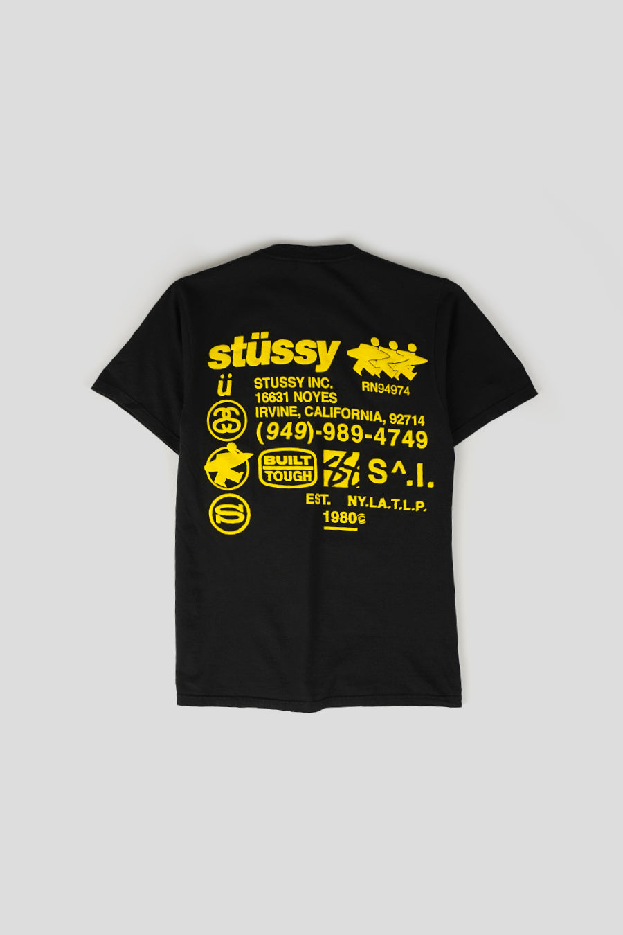 stussy ロゴ ストア t シャツ