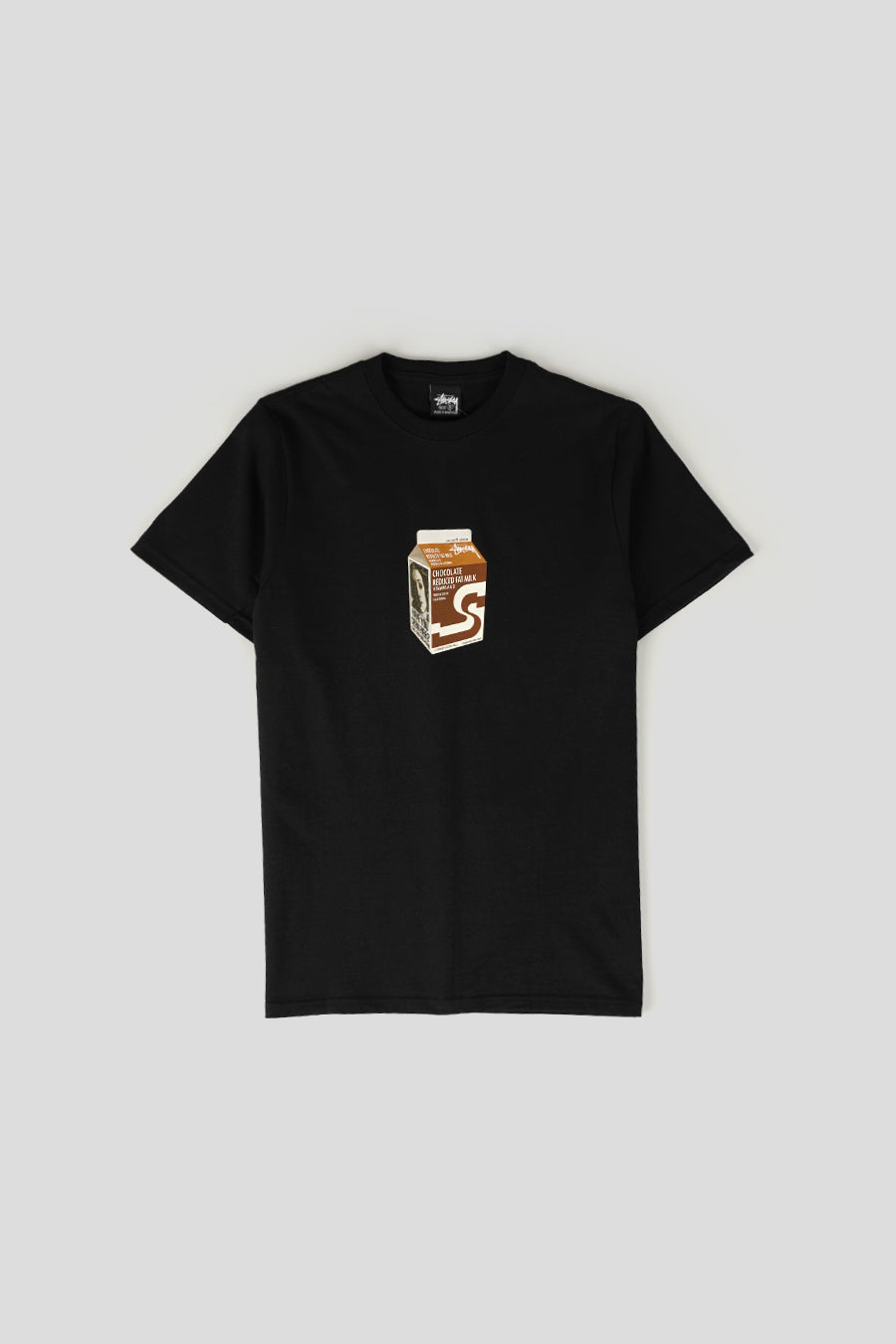 Stussy - BLACK MILK T-SHIRT - LE LABO STORE